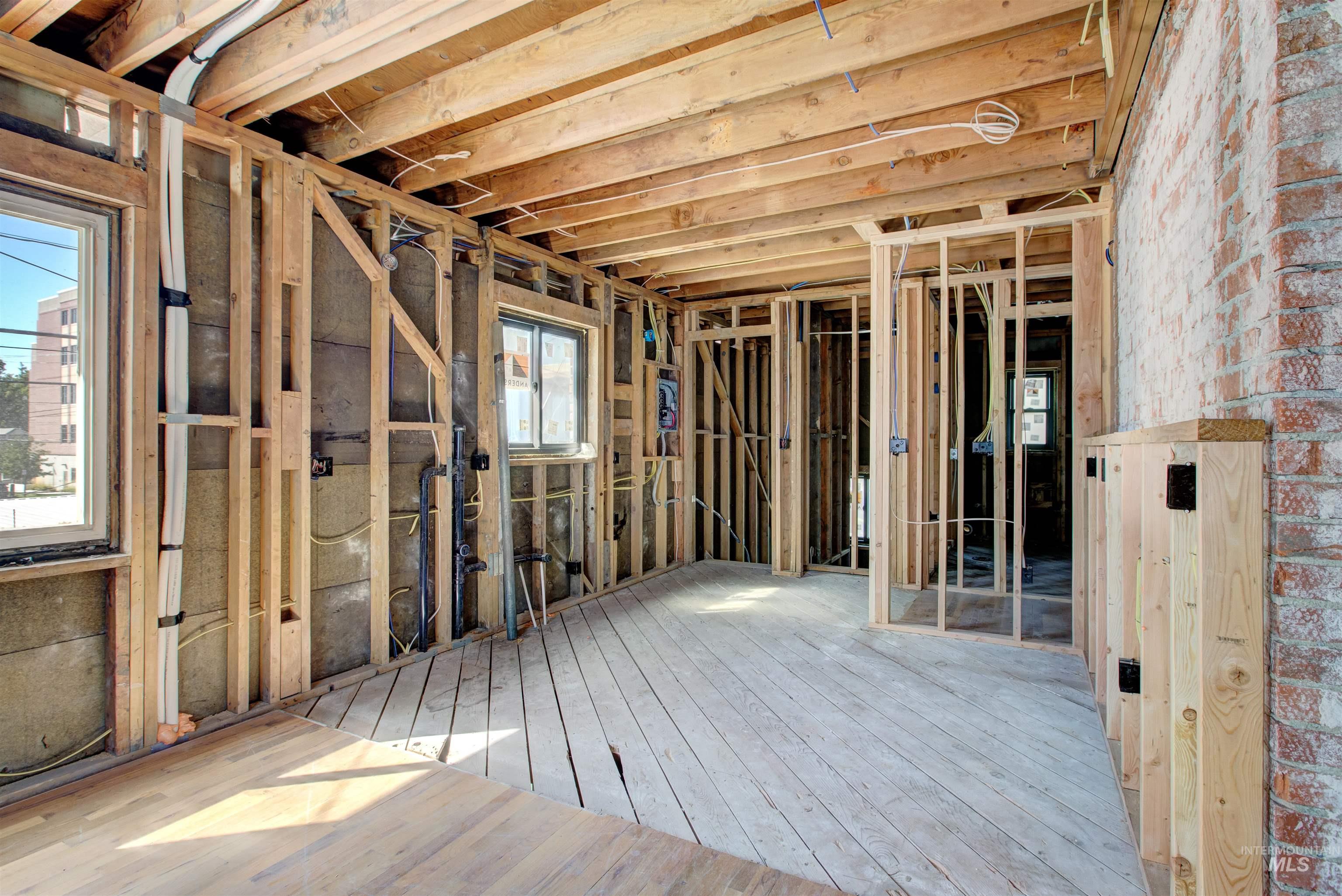 Misc room featuring wood finished floors