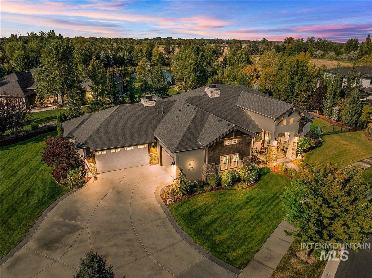 1055 S Brentbrook Lane, Eagle, Idaho 83616, 3 Bedrooms, 3.5 Bathrooms, Residential For Sale, Price $1,859,000, 98964753