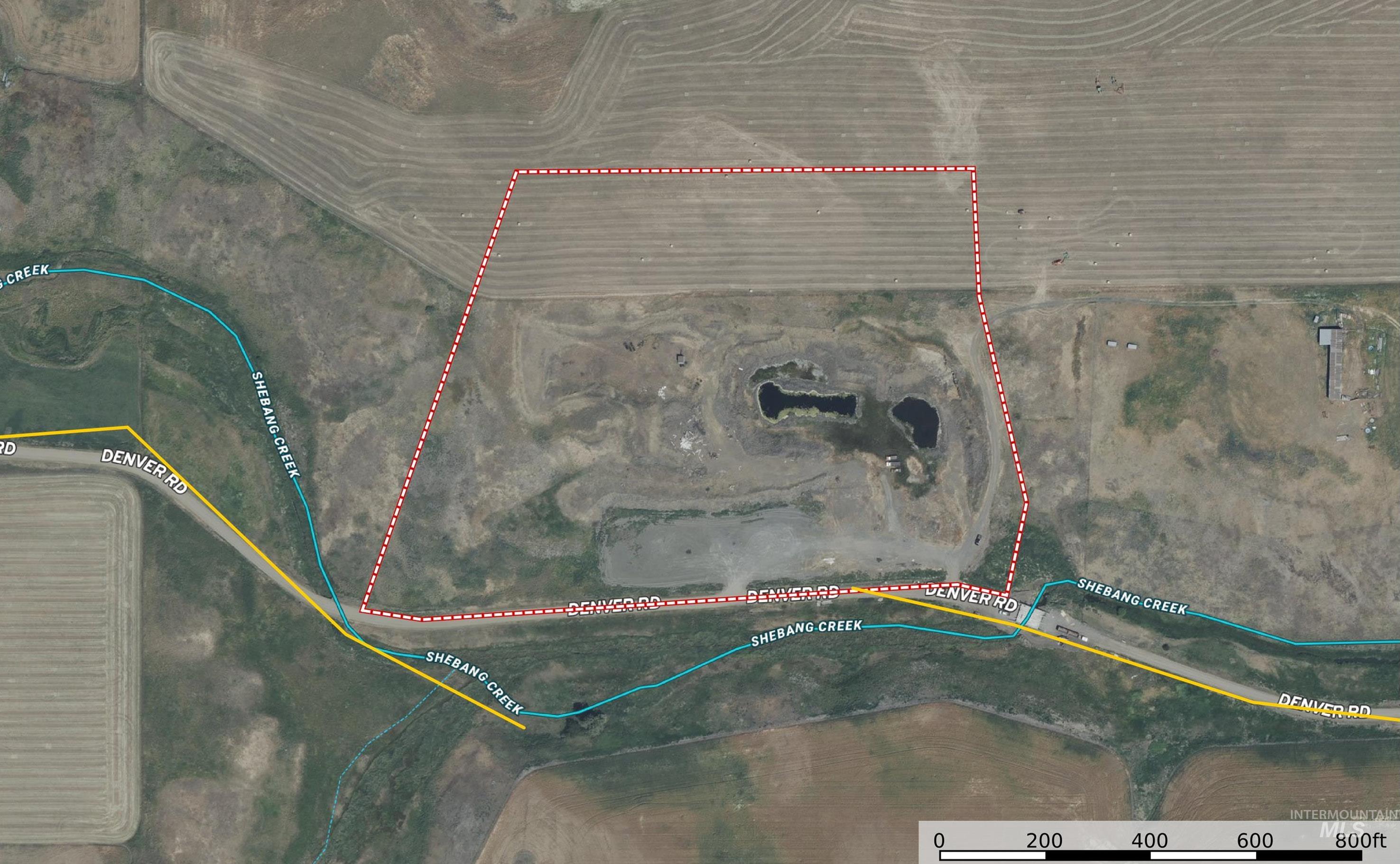 Map of property location with property boundaries highlighted