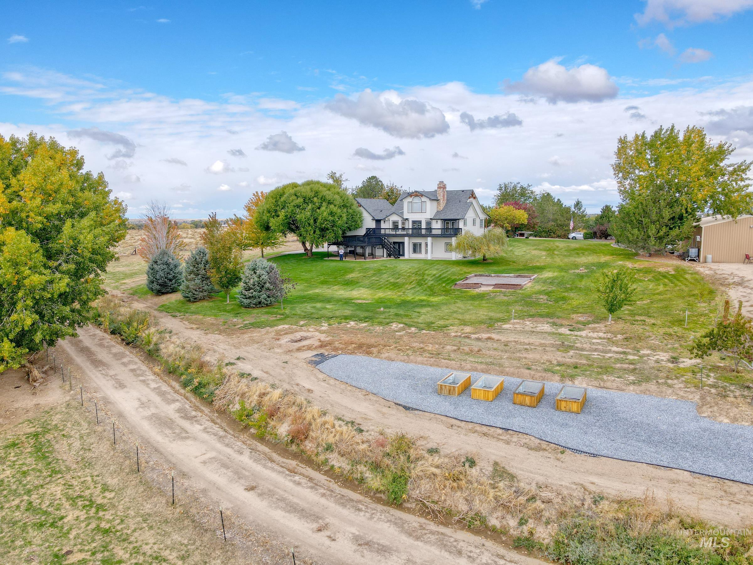 View of community featuring a lawn