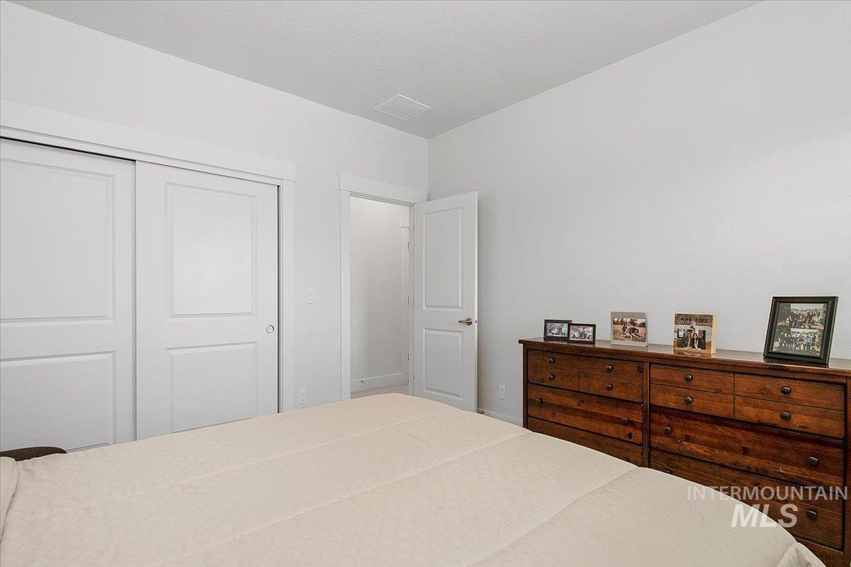 Bedroom featuring a closet