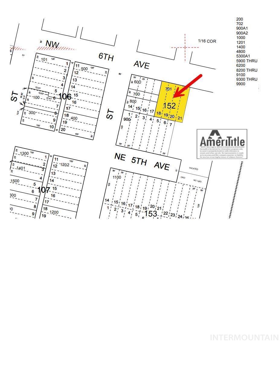 Parcel map