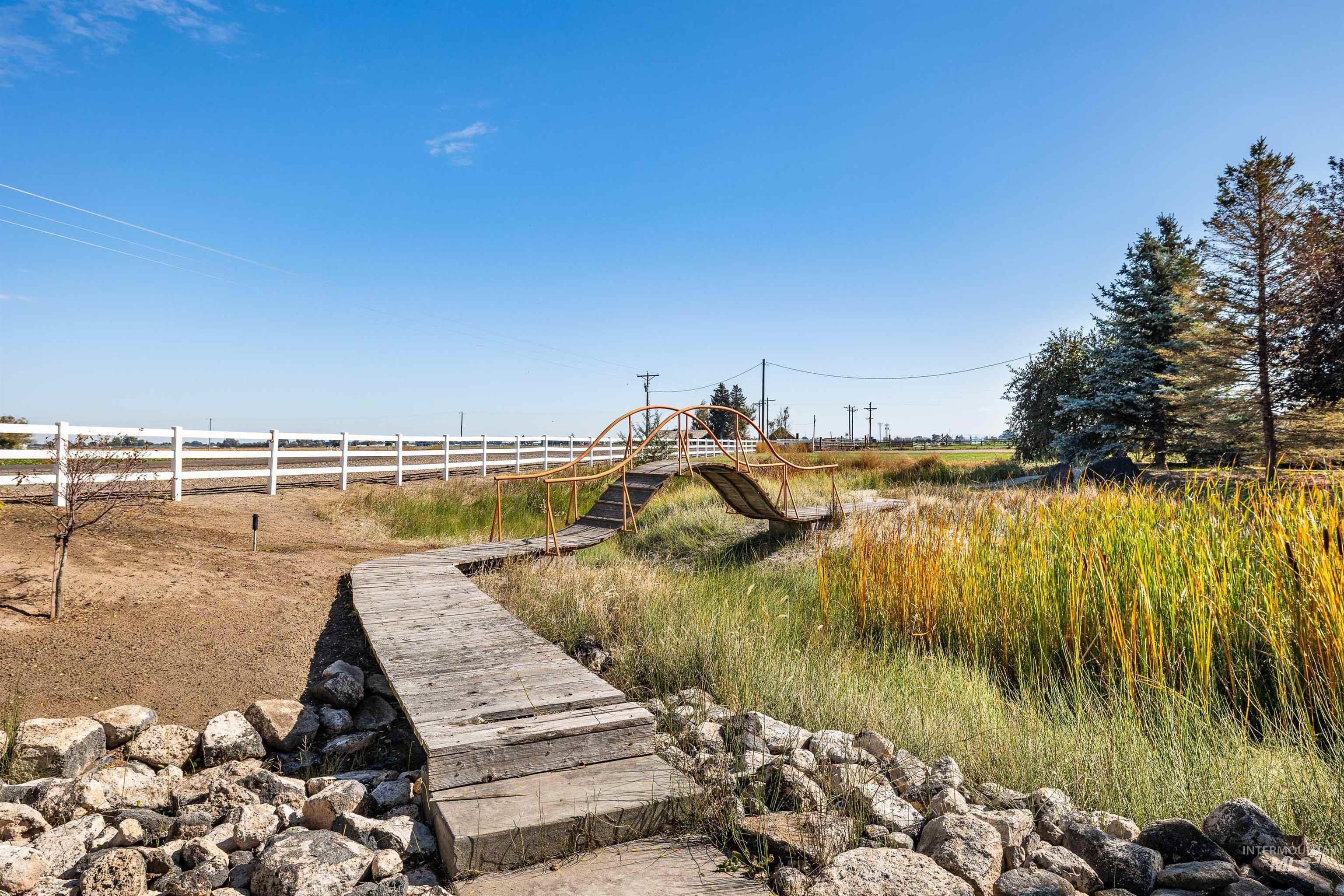 View of yard featuring a view of rural / pastoral area
