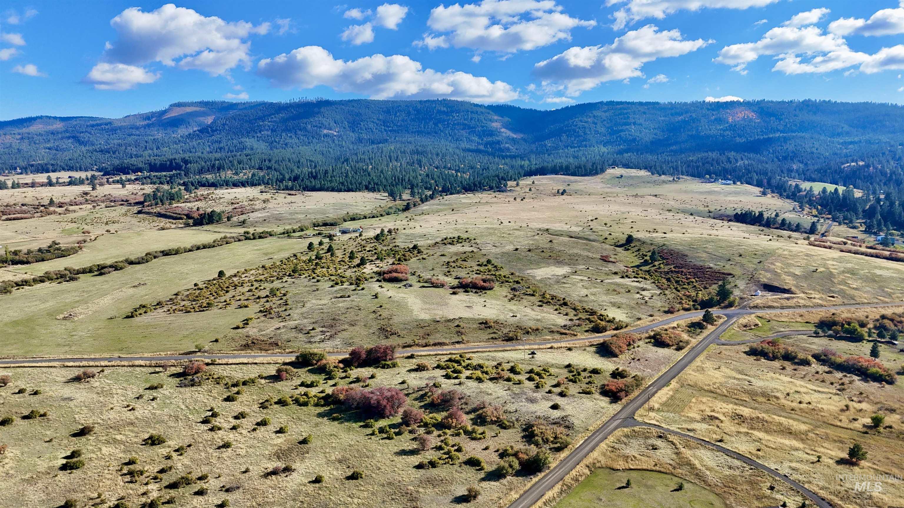 Aerial view of mountains