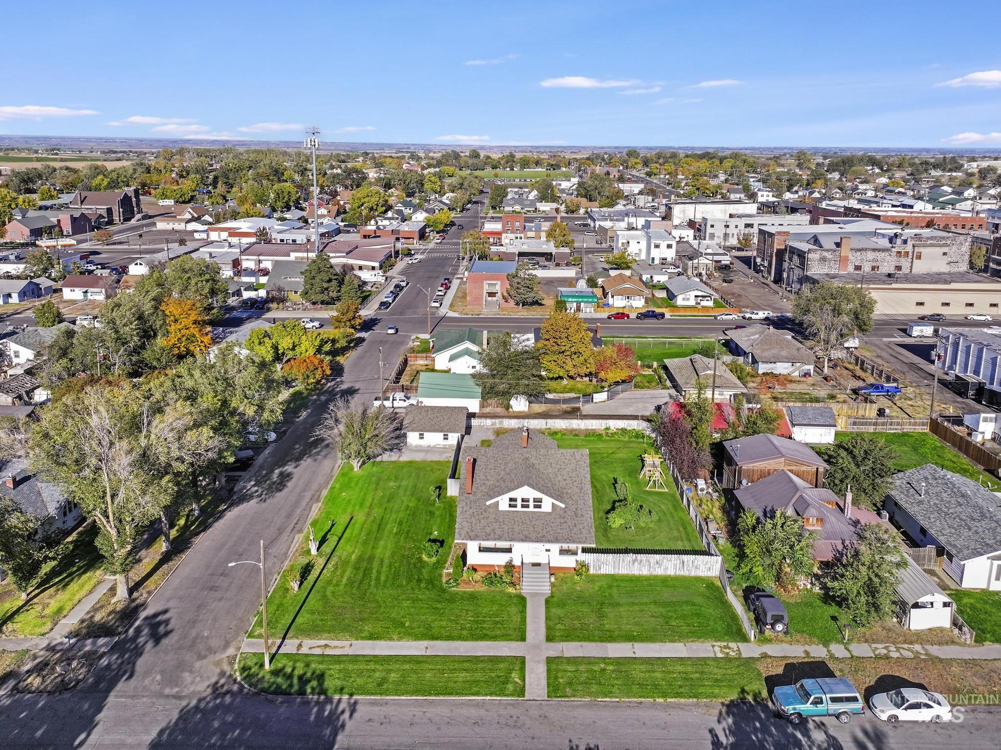 View of property location with nearby suburban area
