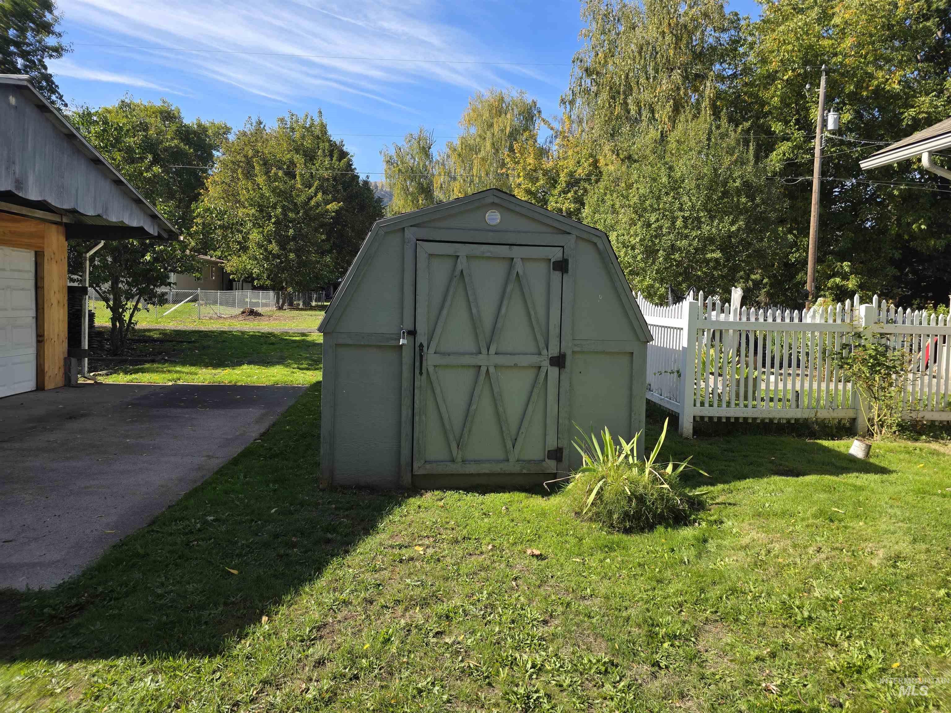View of shed