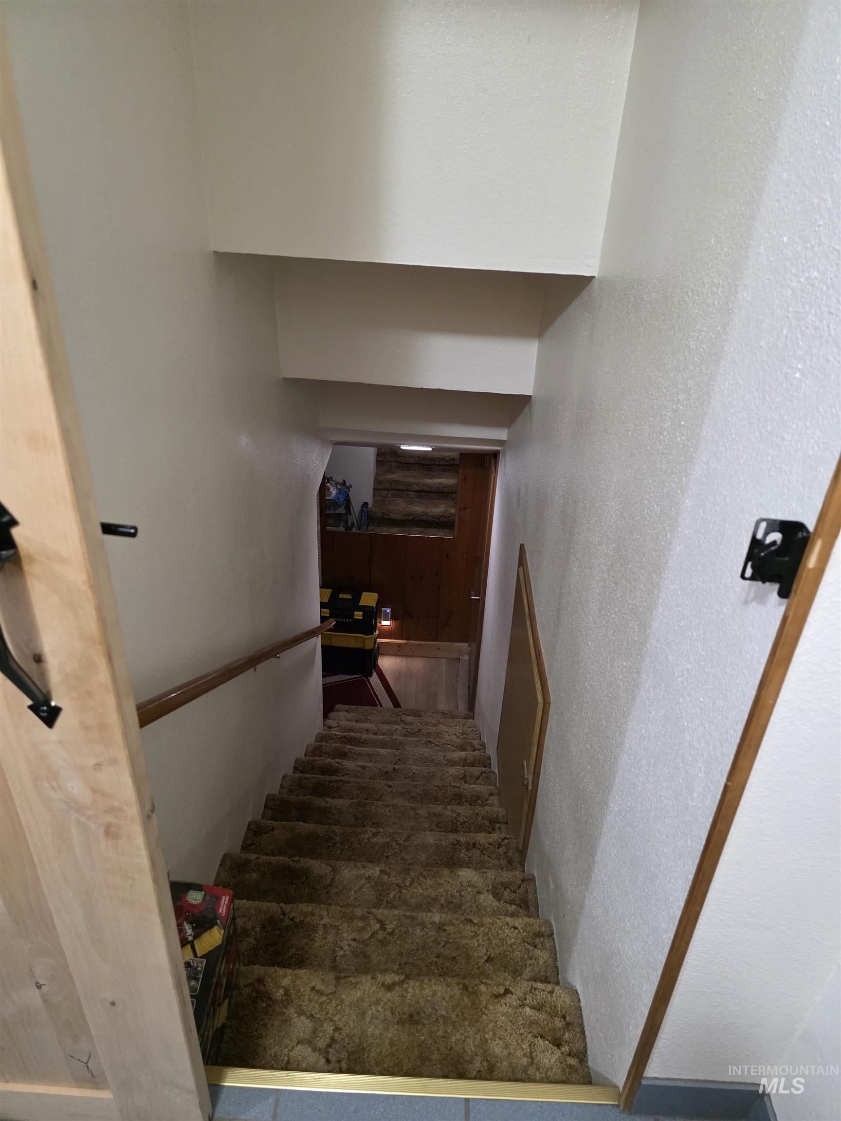 View of stairway