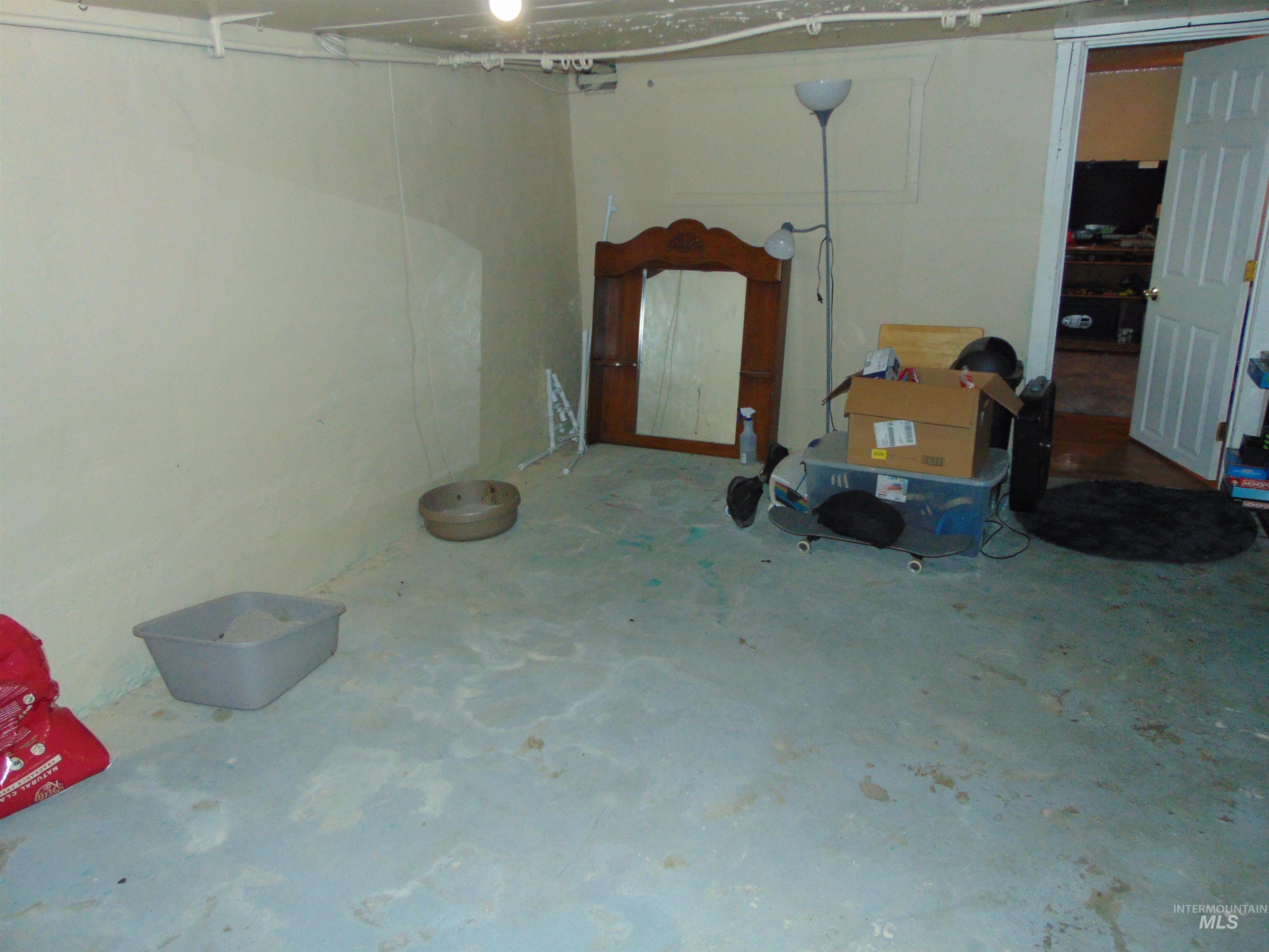 View of basement