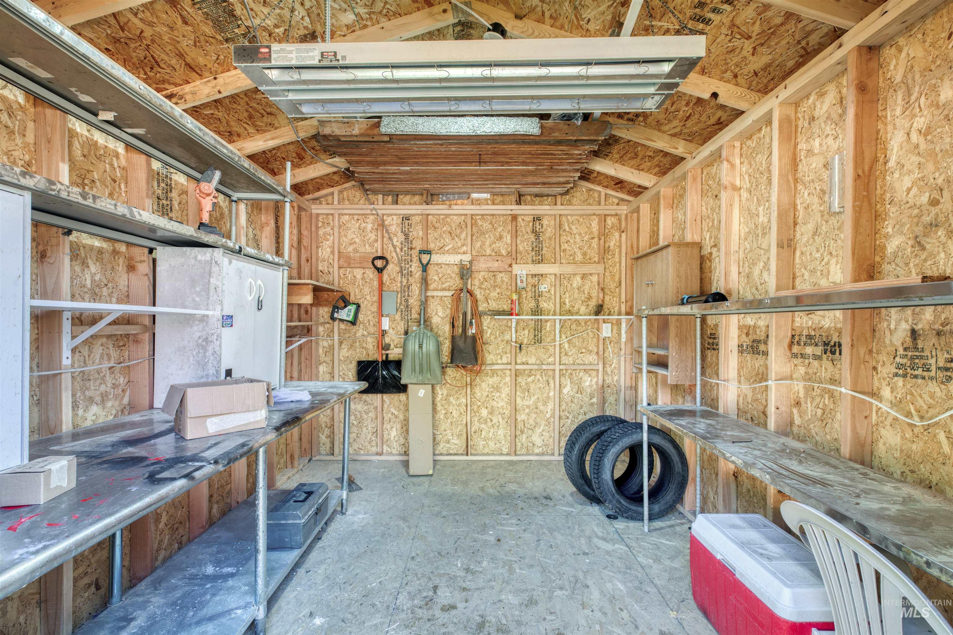 View of storage area