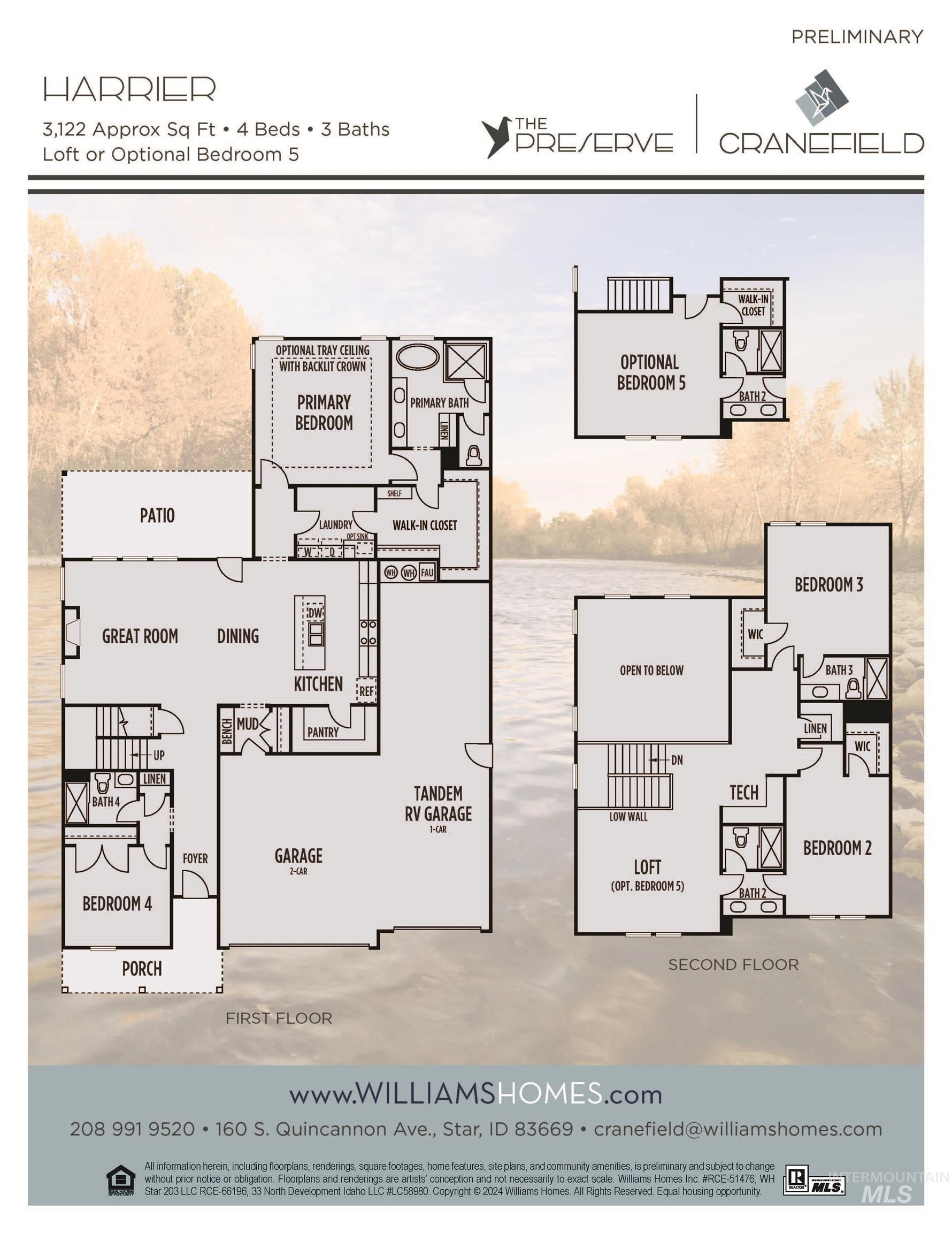 12541 W Meliora Lane, Star, Idaho 83669, 4 Bedrooms, 4 Bathrooms, Residential For Sale, Price $842,990, 98965121