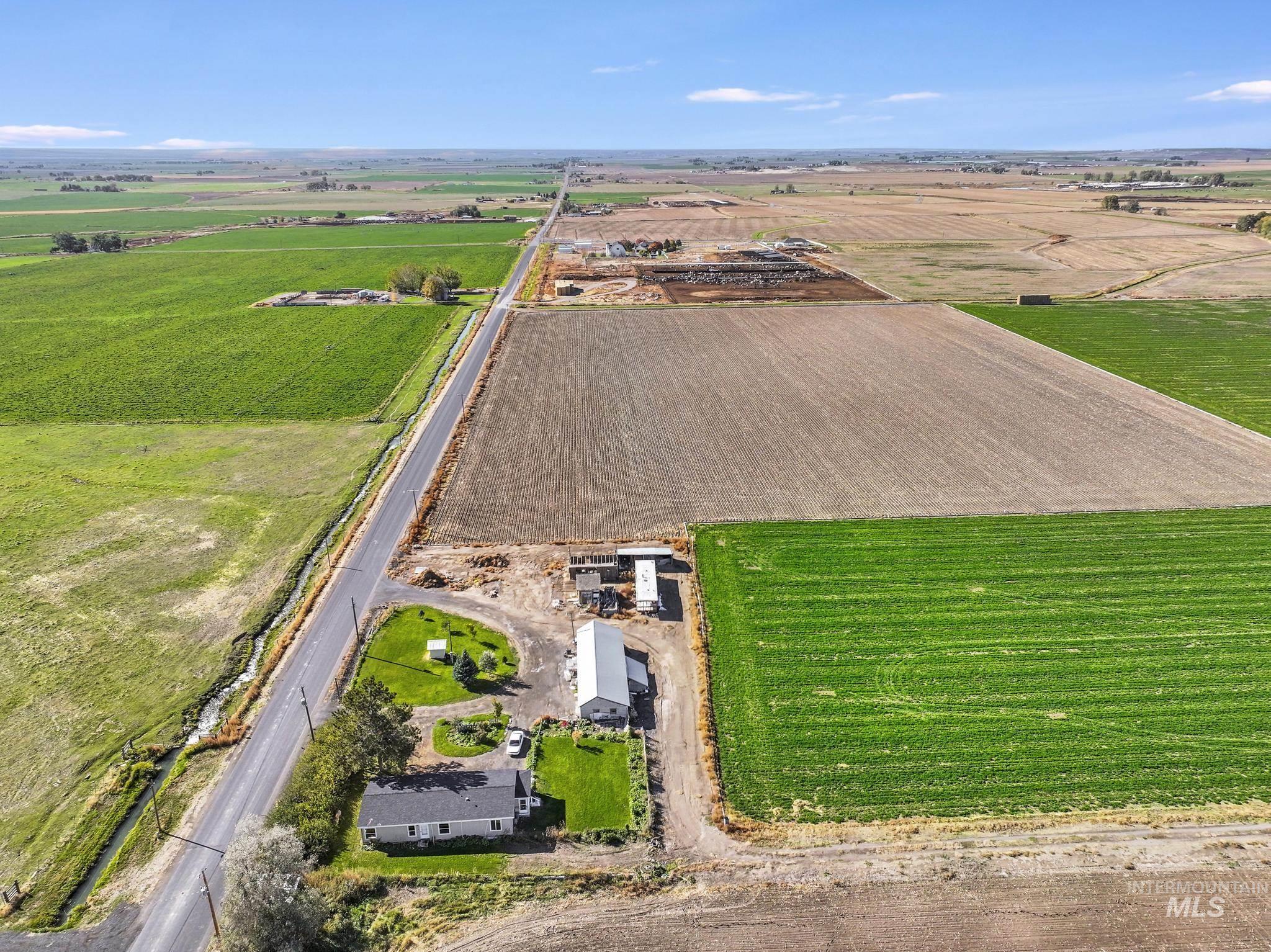 View of rural area featuring abundant farmland