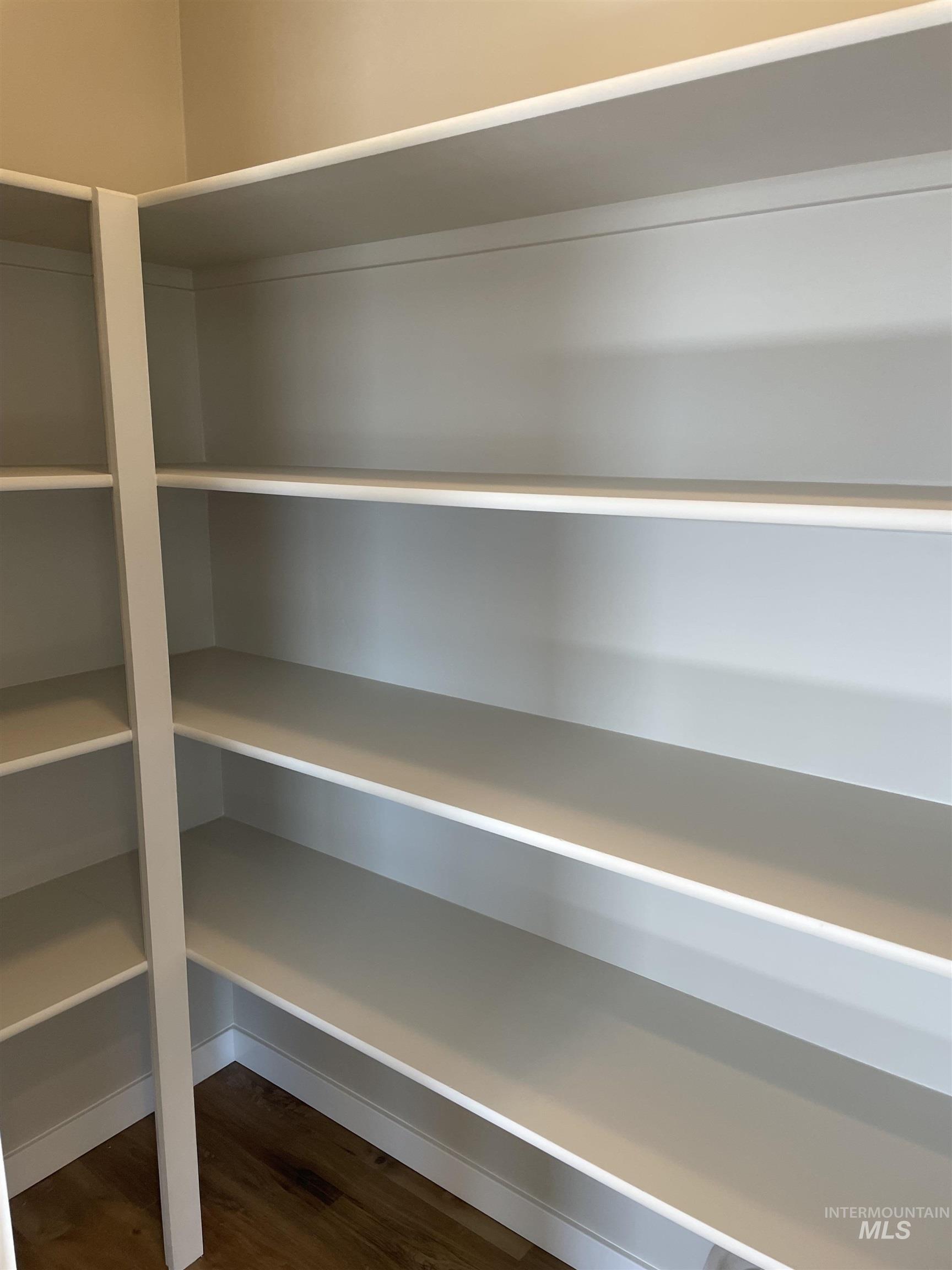 View of storage area