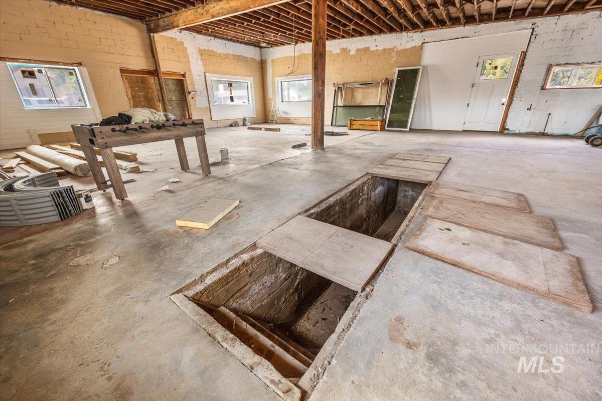 View of storm shelter
