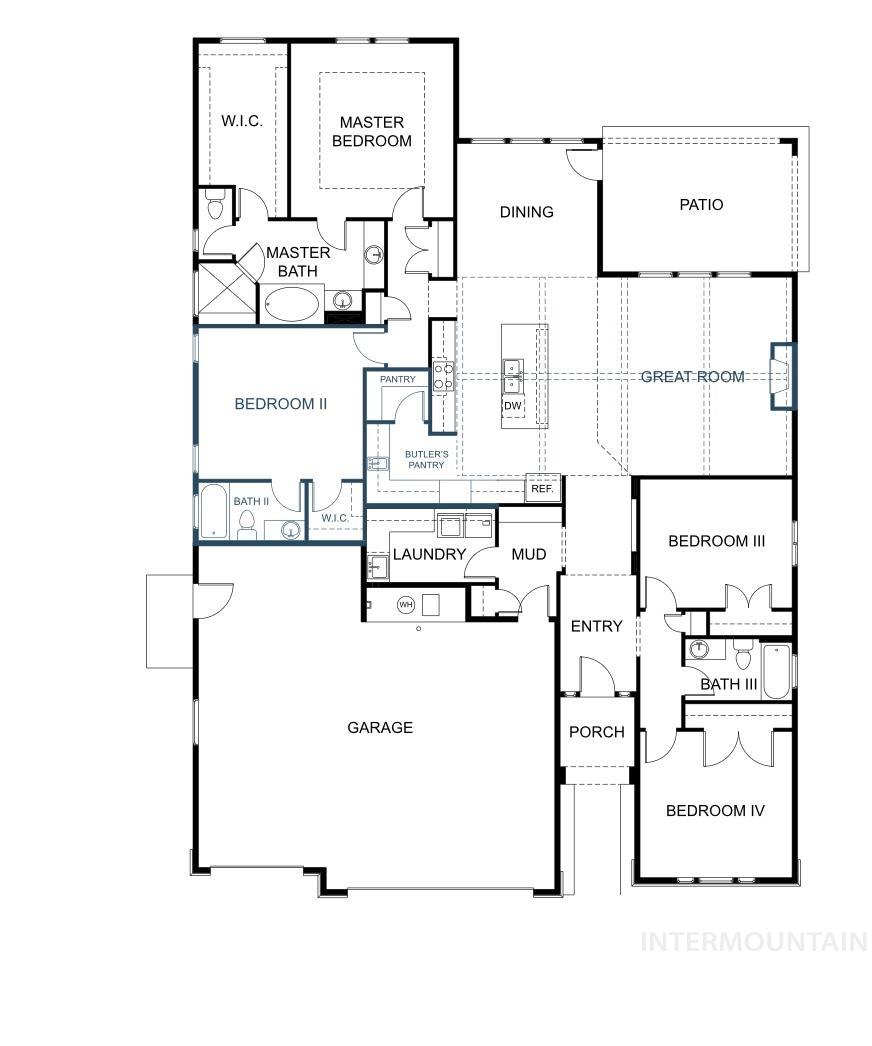 779 W Buroak Dr, Meridian, Idaho 83642, 4 Bedrooms, 3 Bathrooms, Residential For Sale, Price $819,880, 98965224