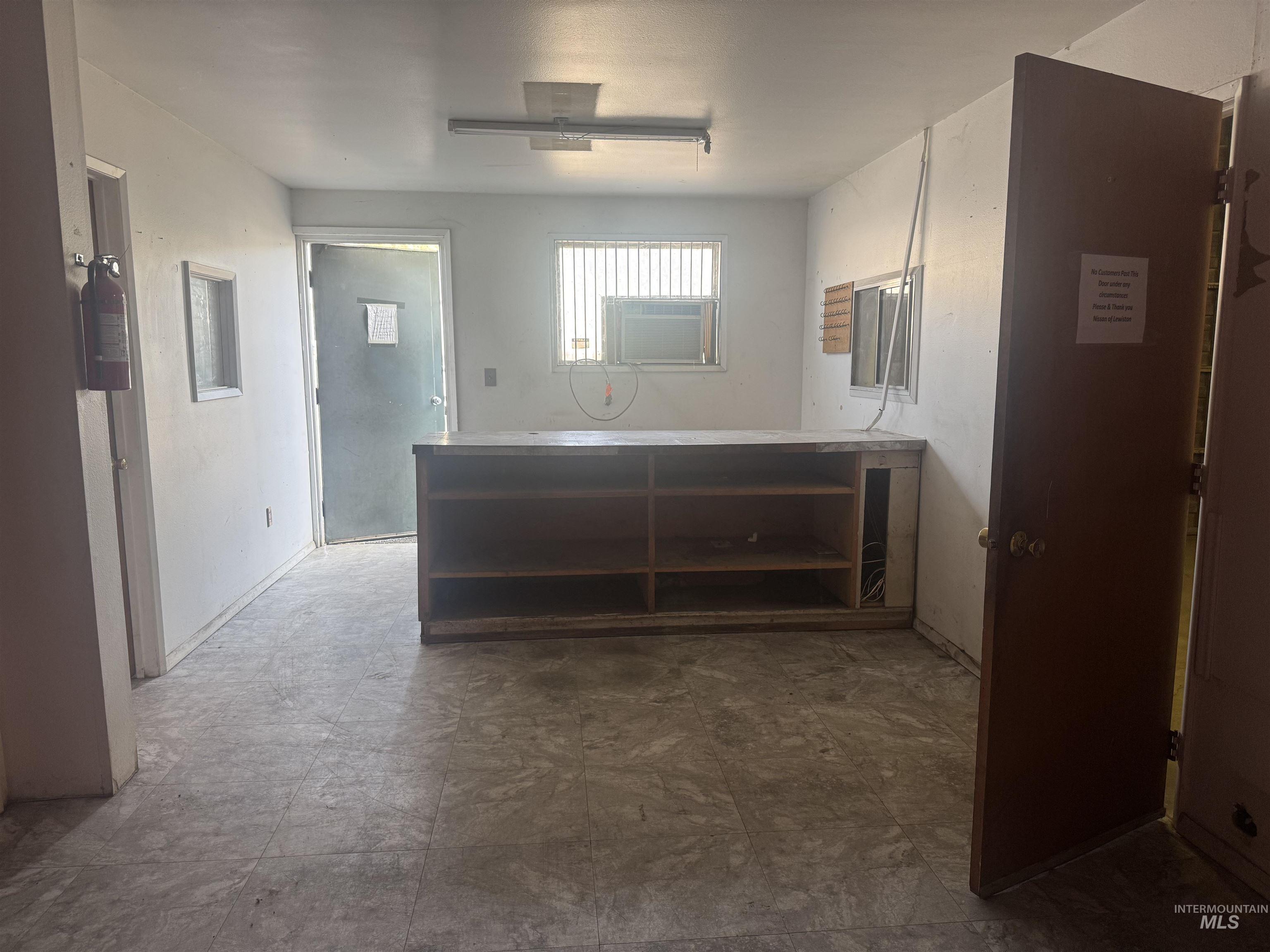 Bathroom with vanity and cooling unit