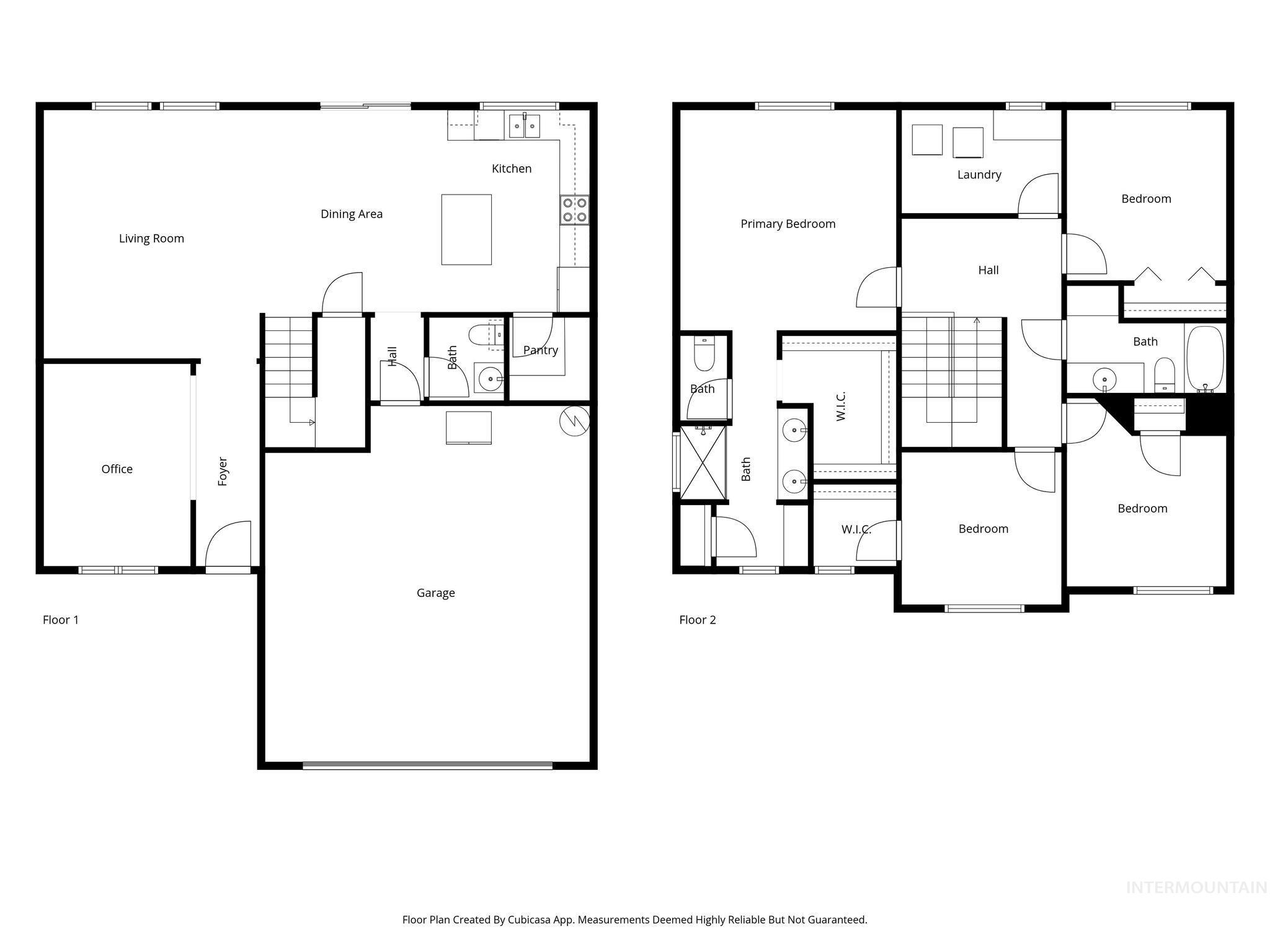 View of floor plan / room layout