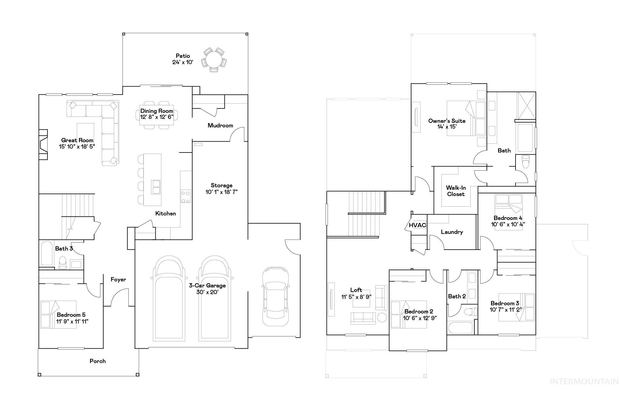 5672 E Bridal Veil Falls Dr, Nampa, Idaho 83686, 5 Bedrooms, 3 Bathrooms, Residential For Sale, Price $626,900, 98965282