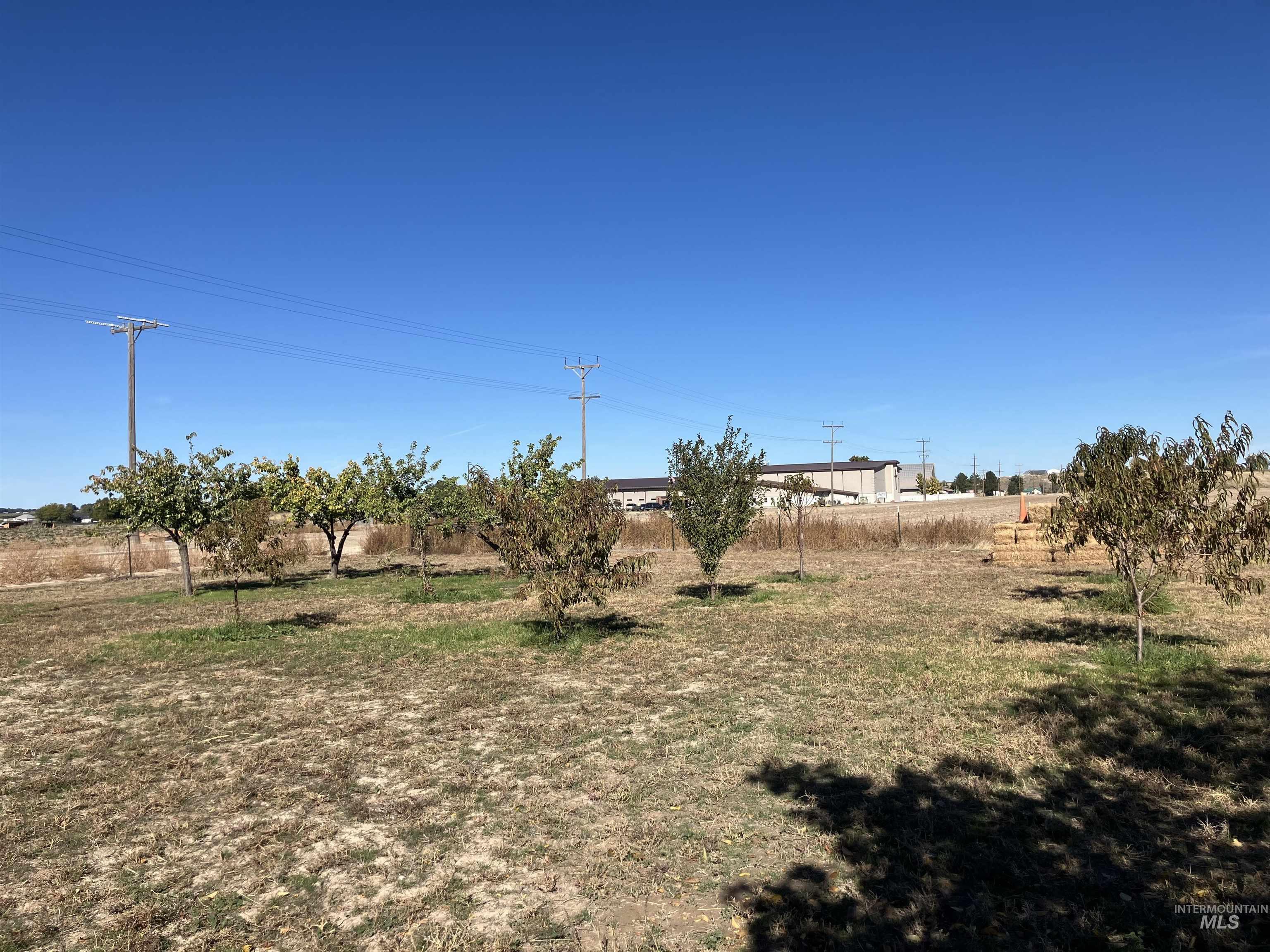 View of yard featuring a view of countryside