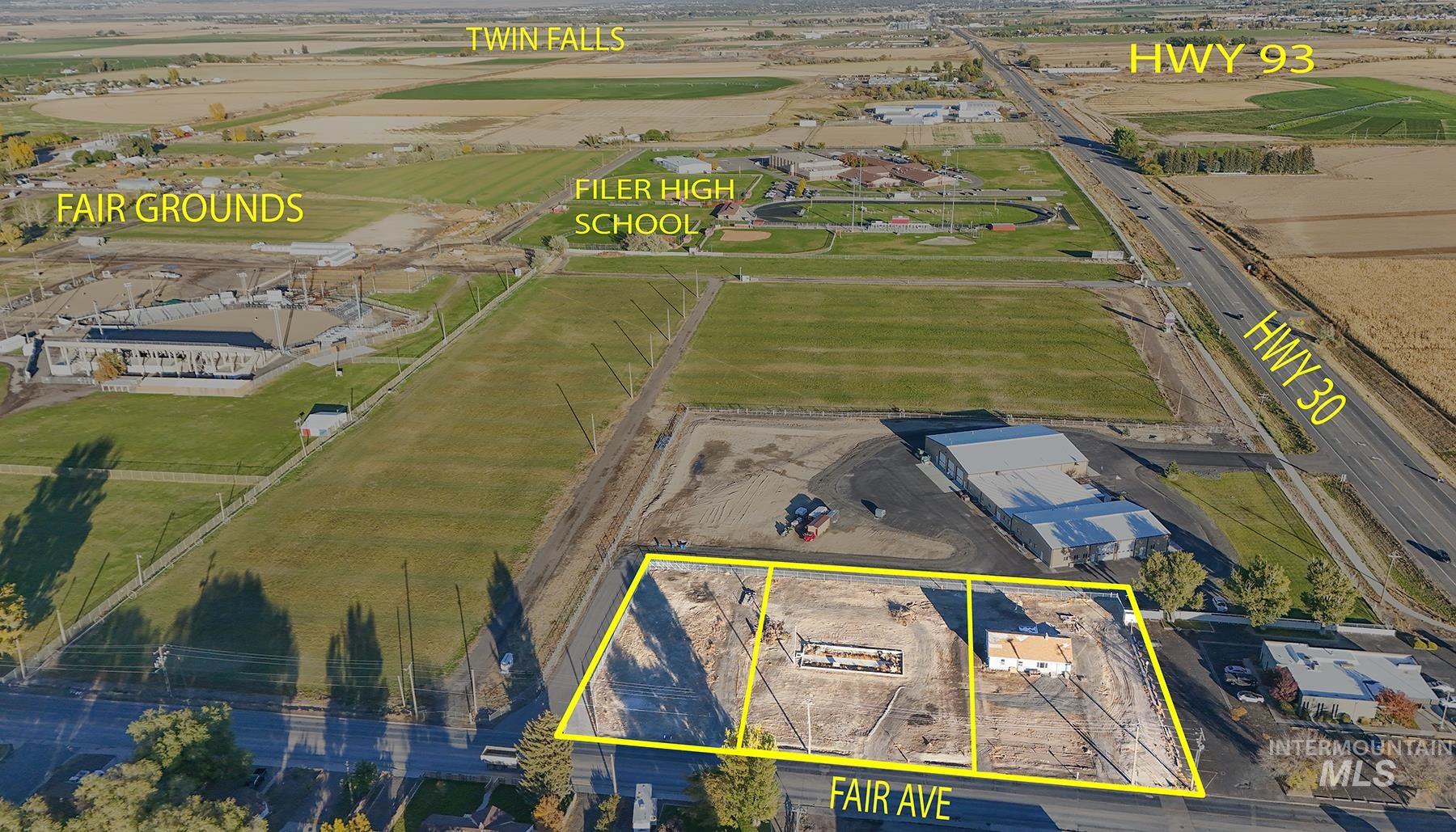 803, 823, 833 Fair Ave, Filer, Idaho 83328-5319, Land For Sale, Price $899,900, 98965291