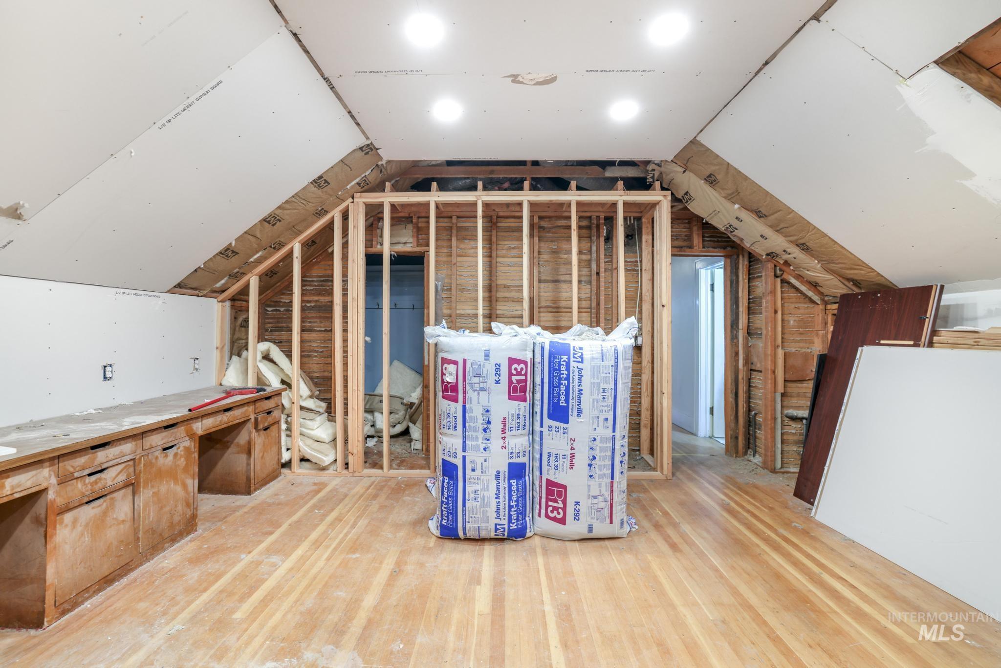 View of unfinished bedroom