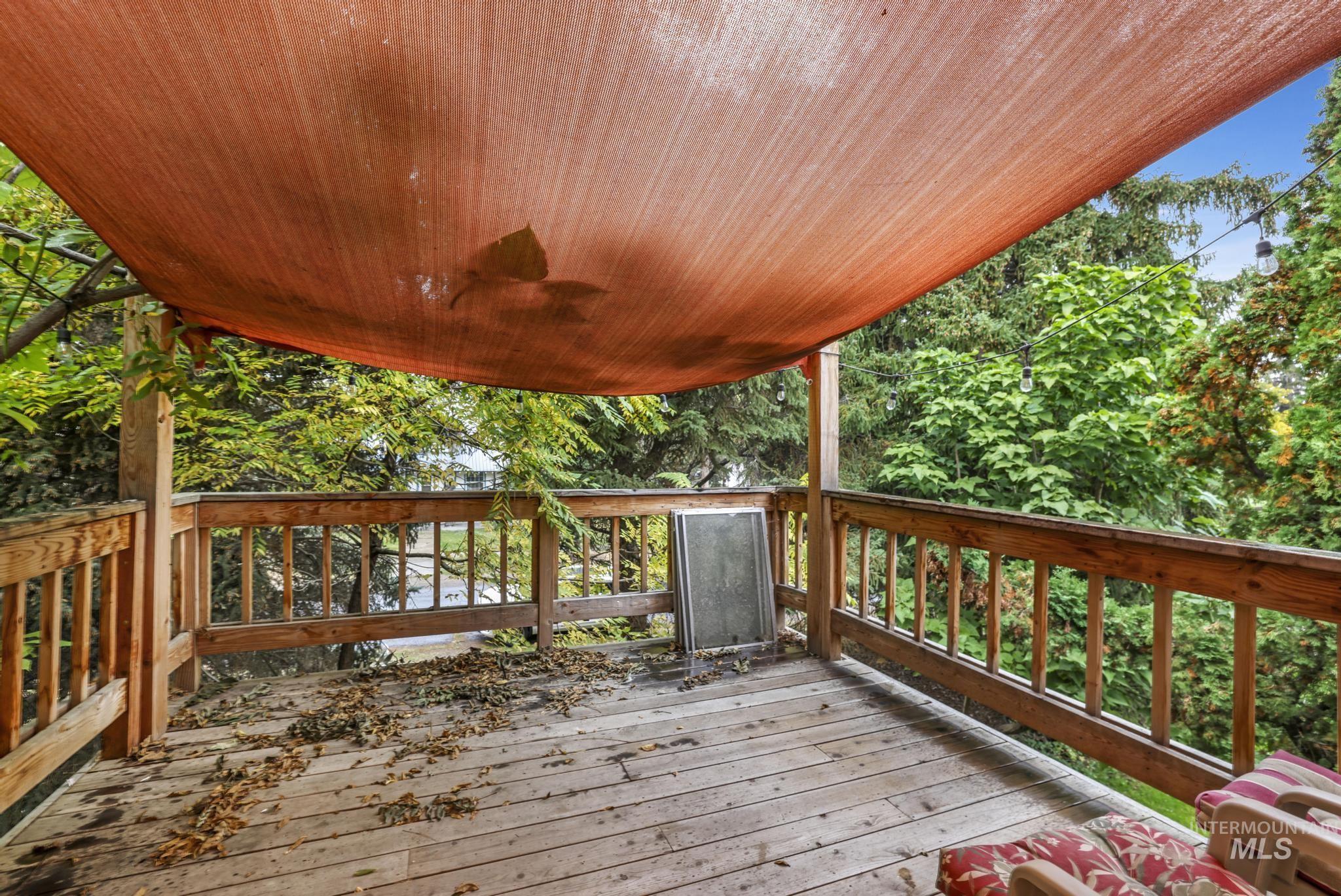 View of deck