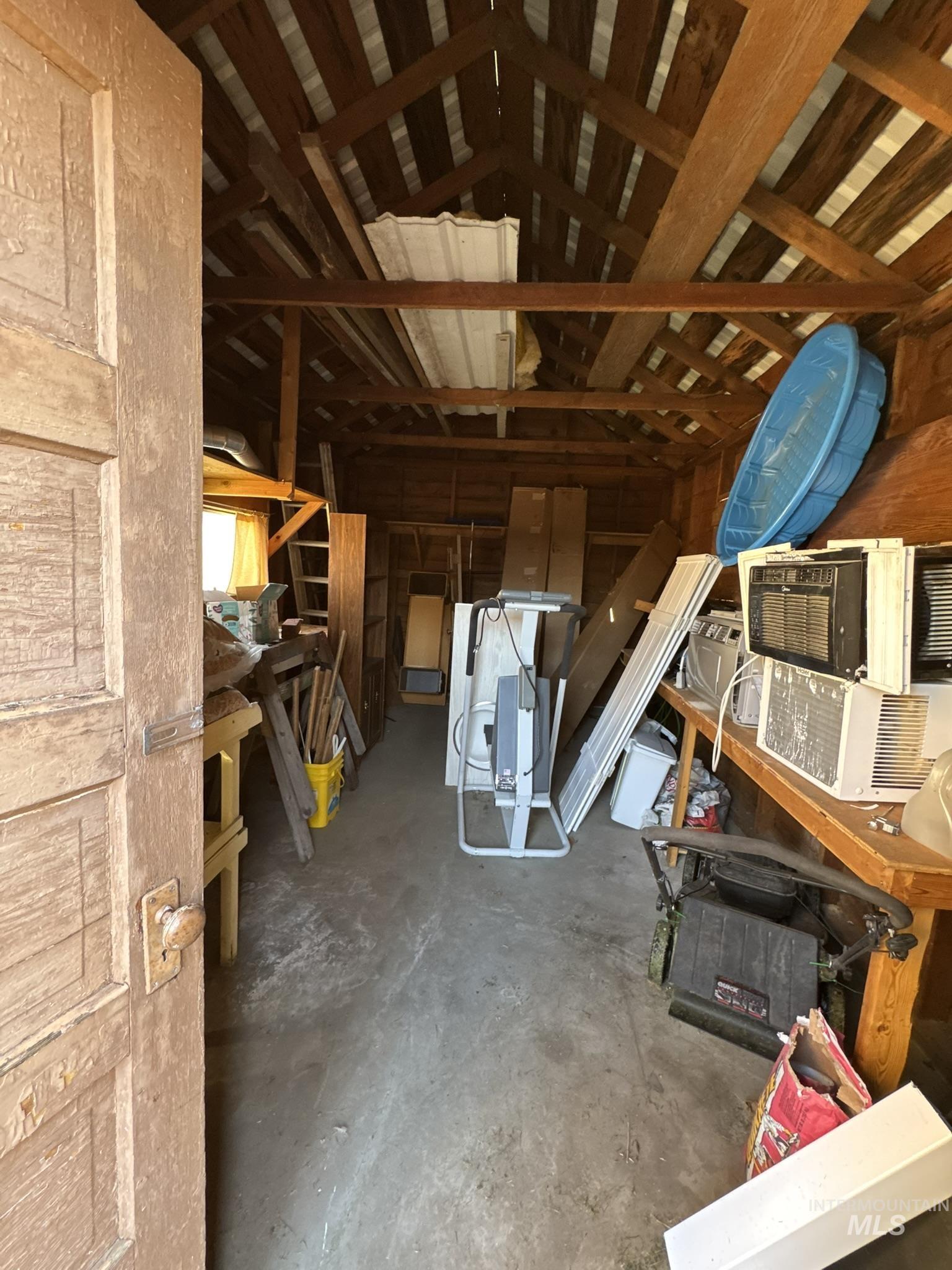 View of storage