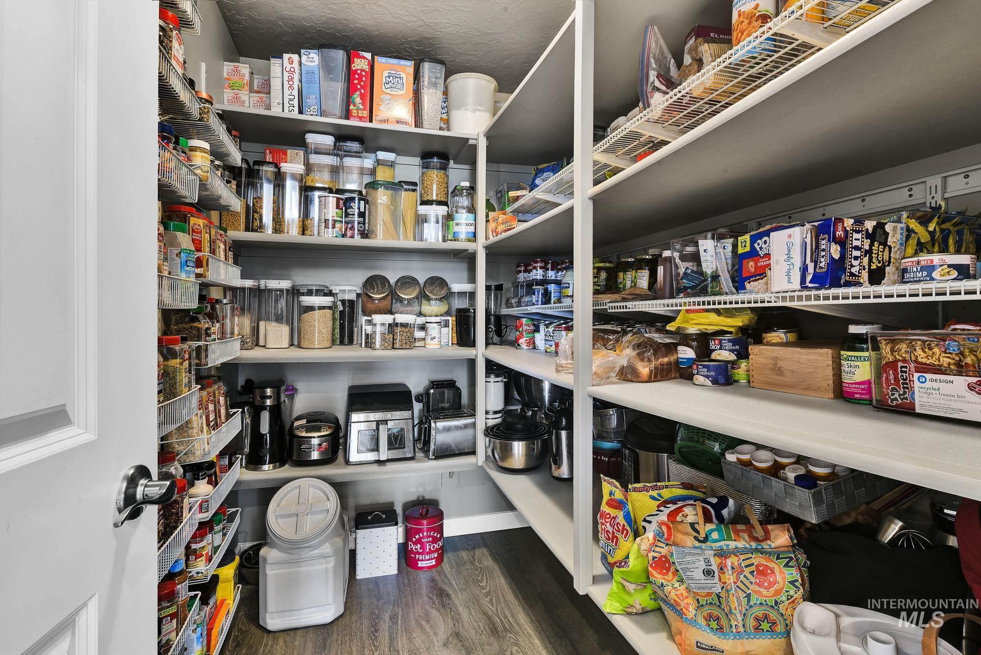 View of storage area