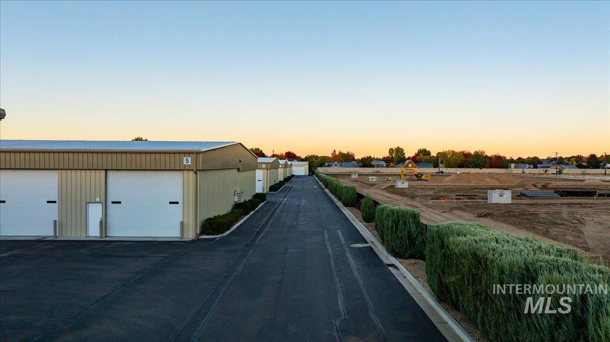 View of asphalt street