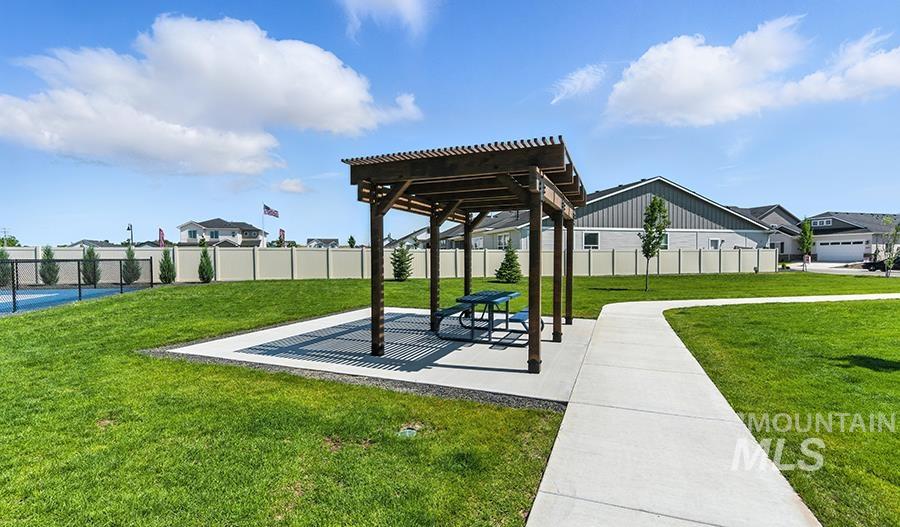 View of community with a patio