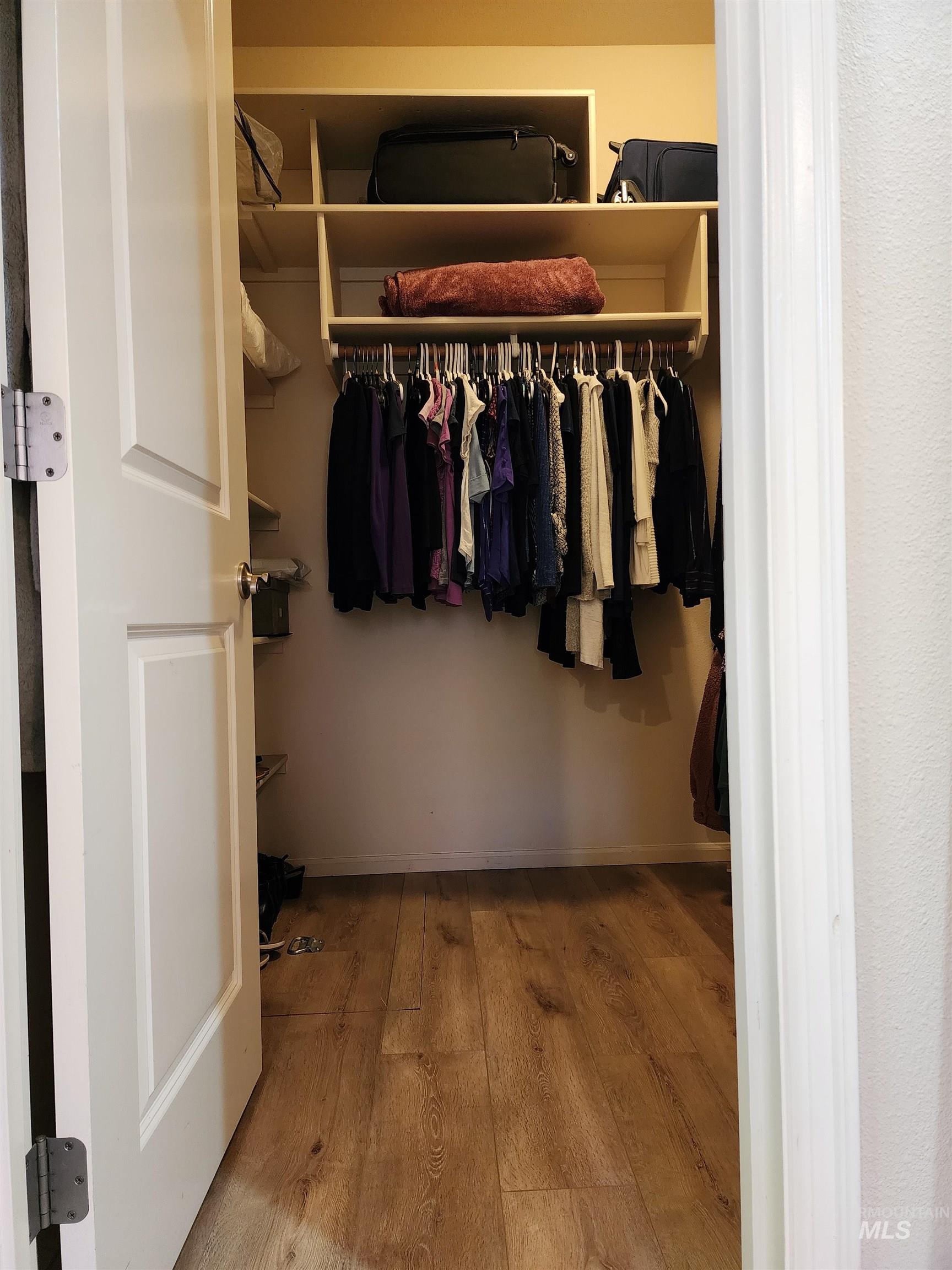View of closet