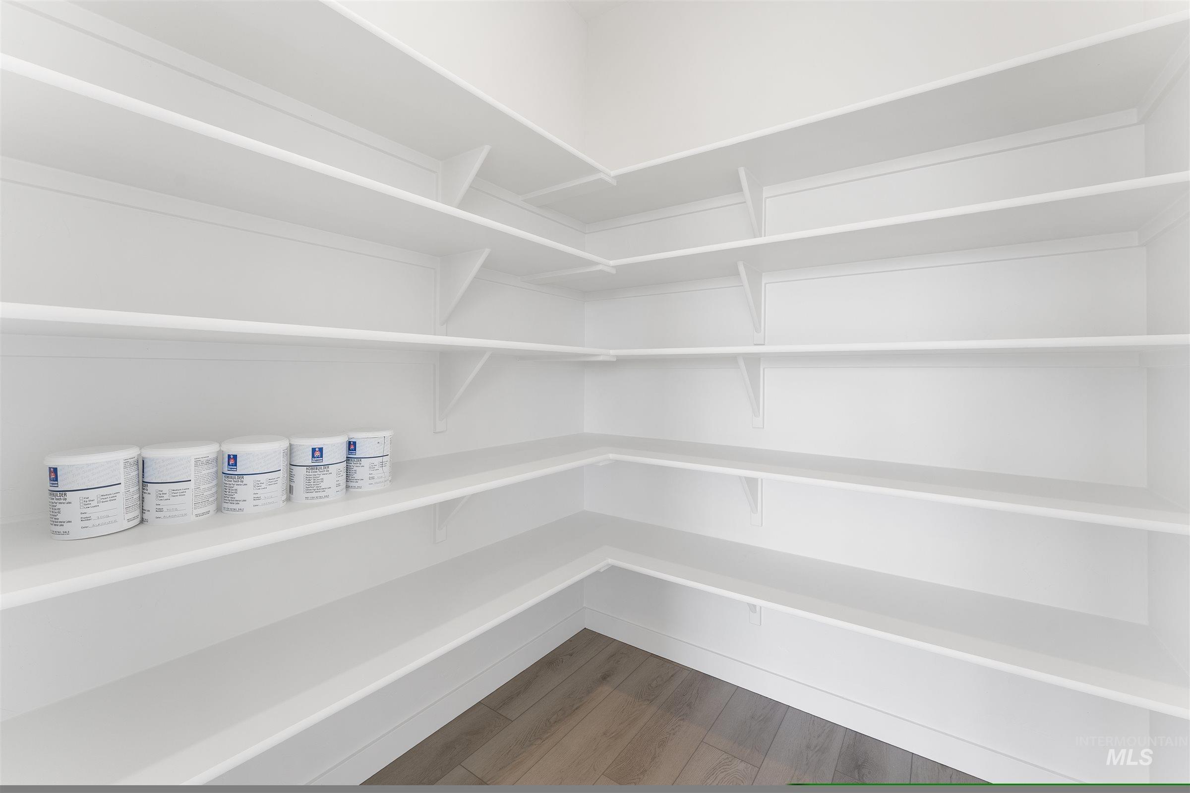 View of storage area