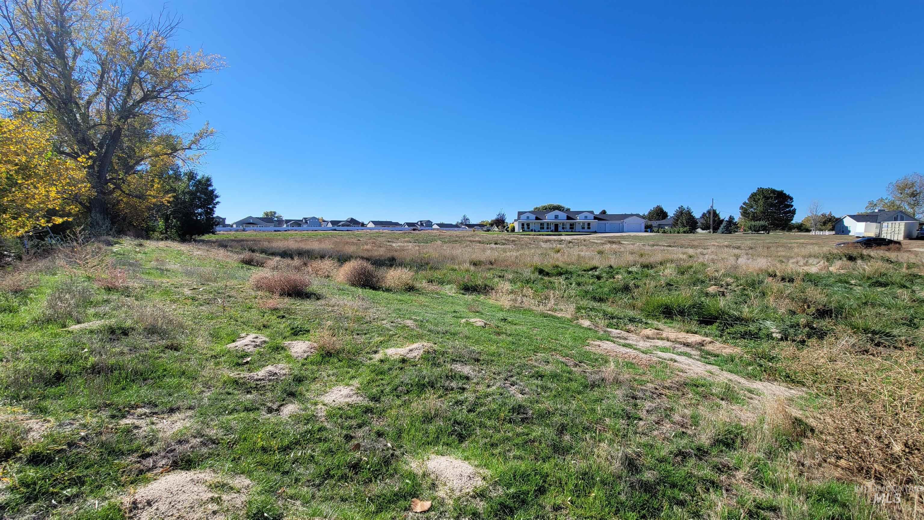 View of yard featuring a view of countryside