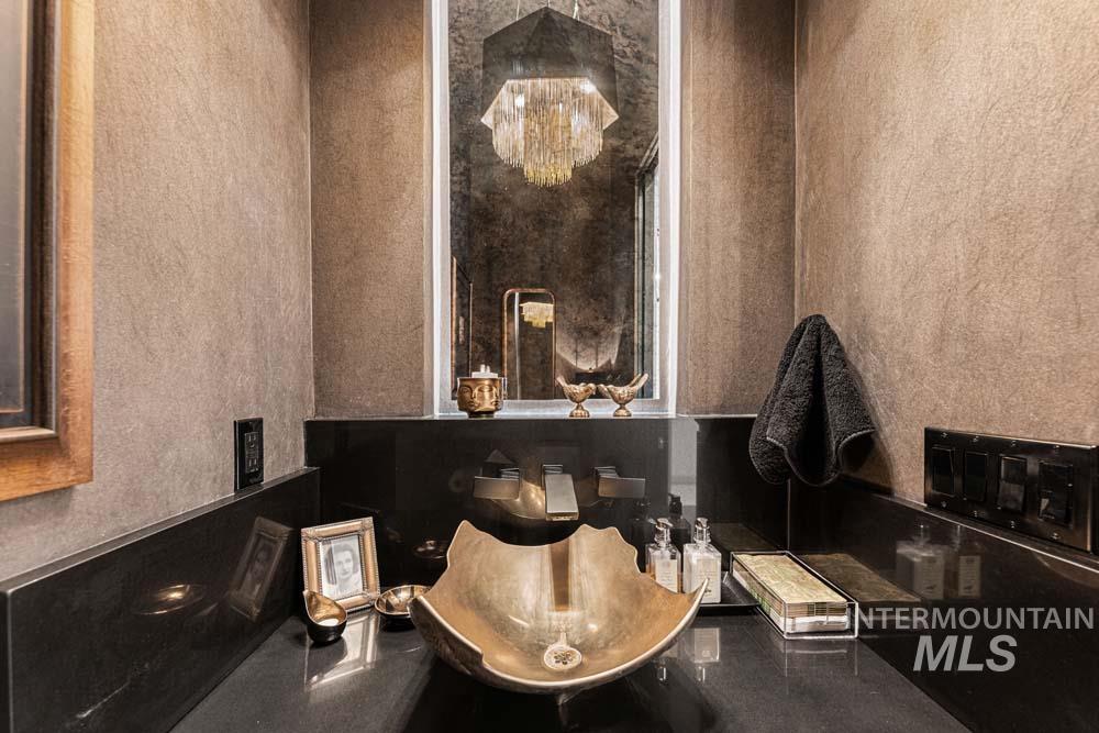 Bathroom featuring a sink