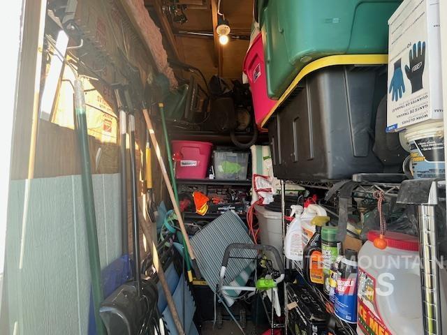 View of storage room