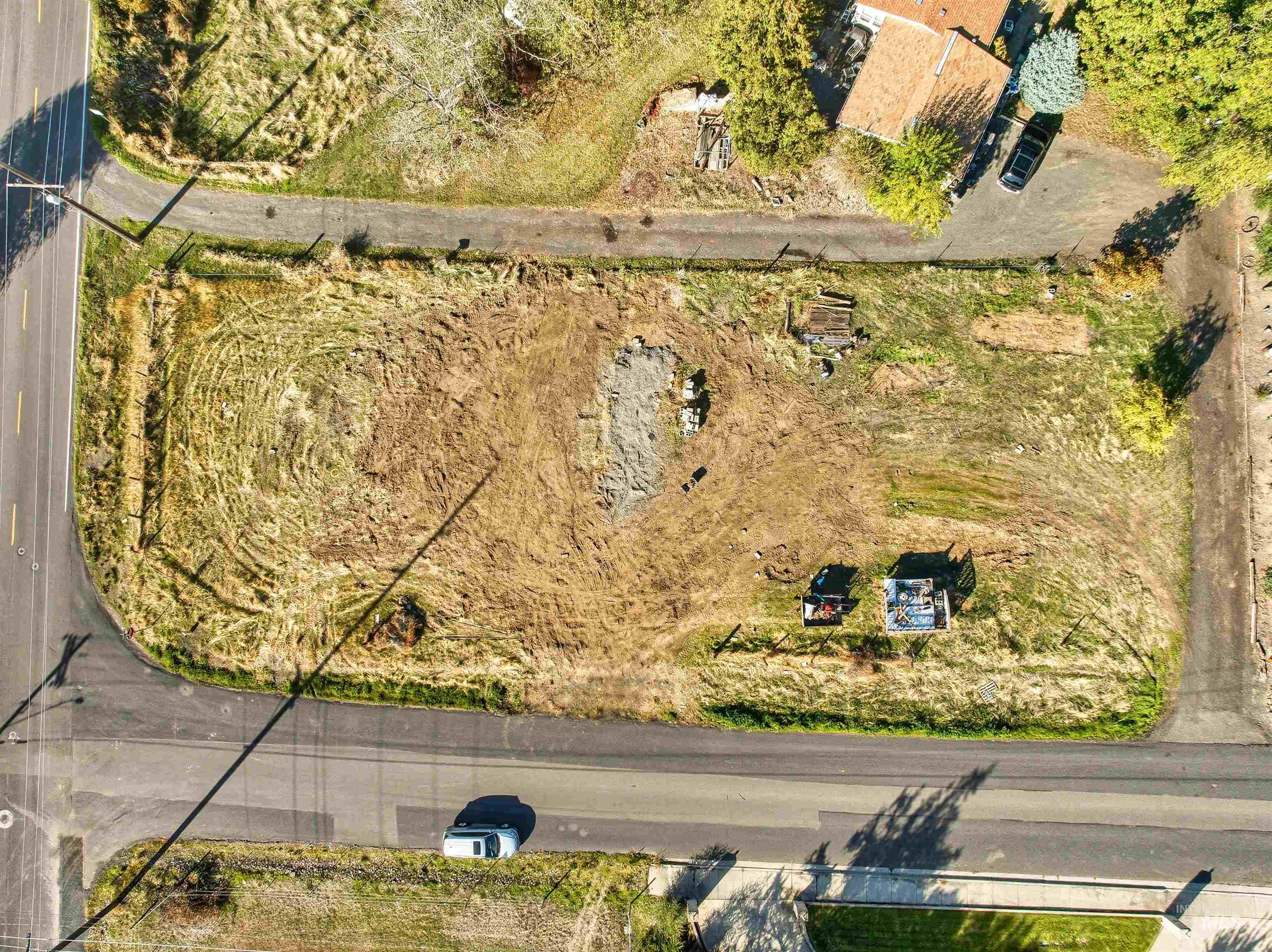 Aerial view of property's location