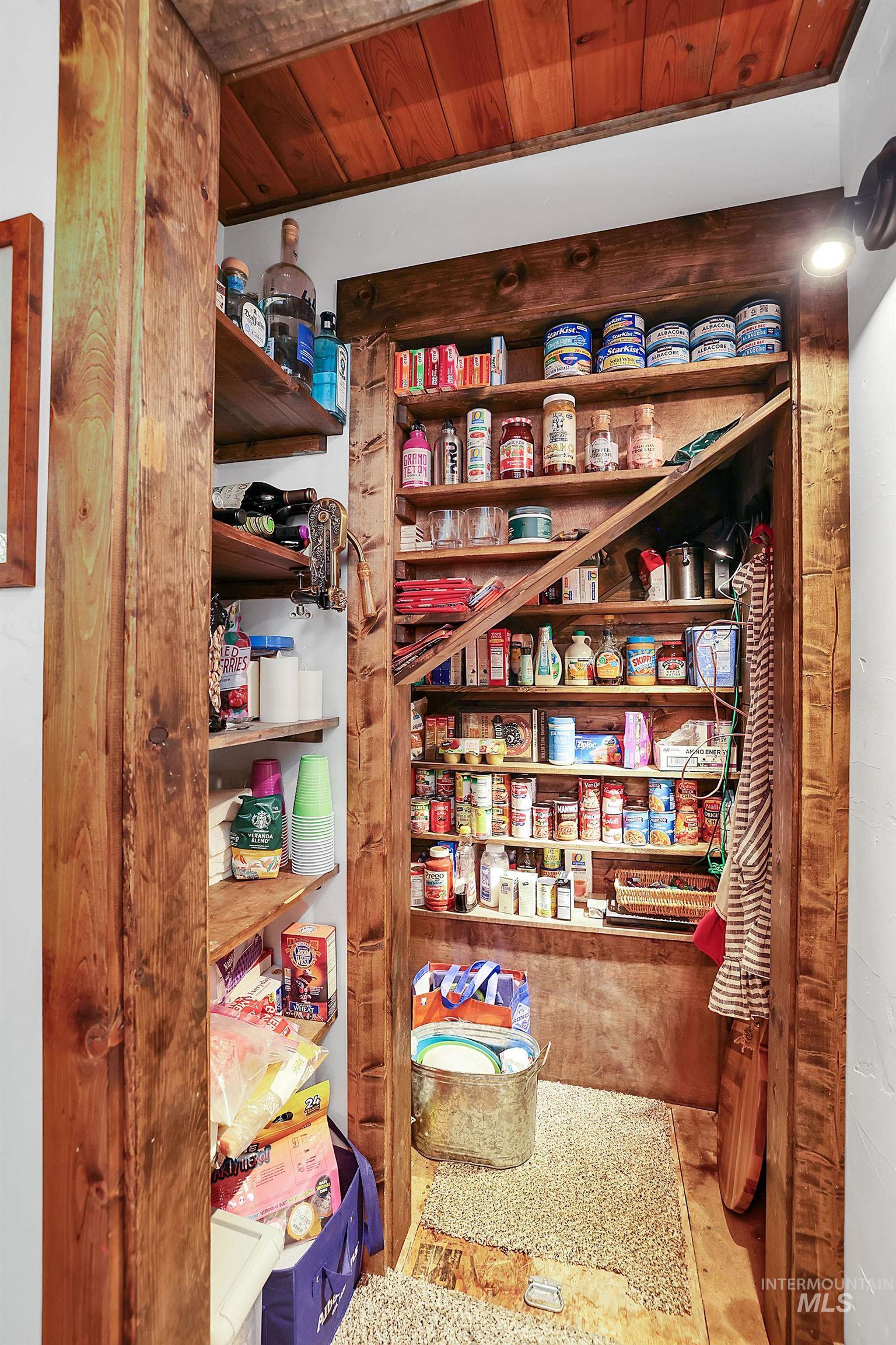 View of storage area