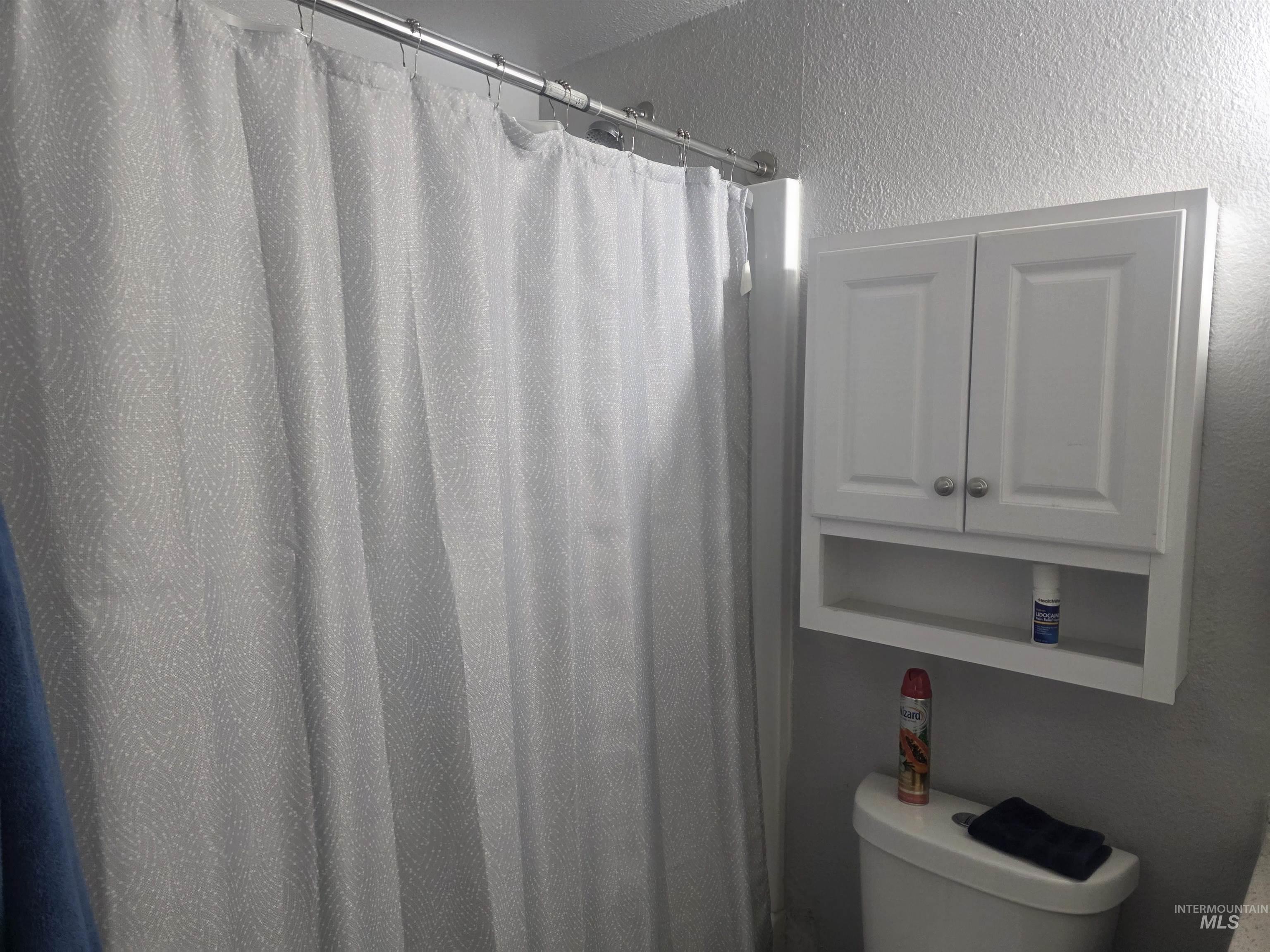 Bathroom for the duplex suite.