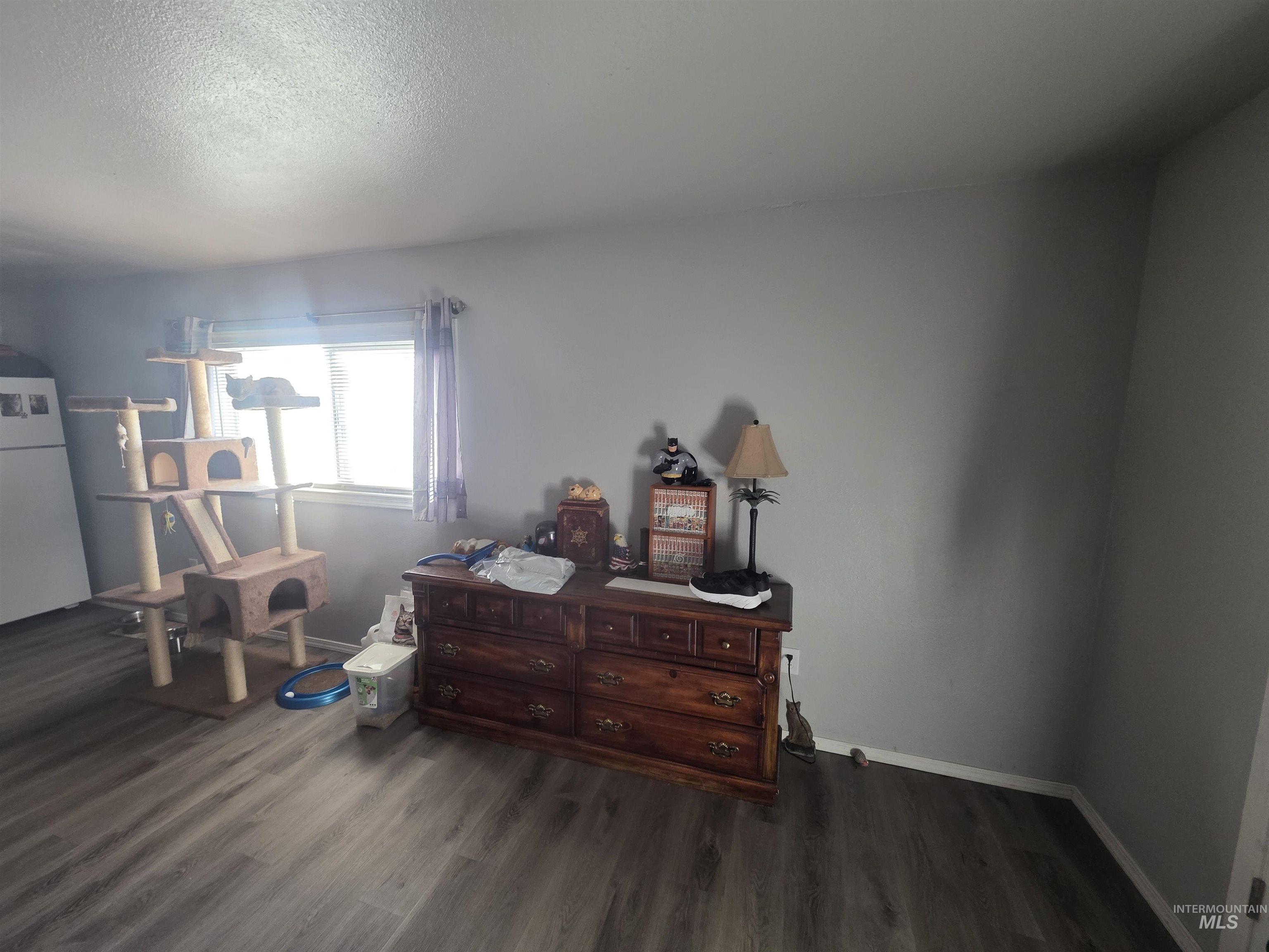 Informal dining area of duplex suite