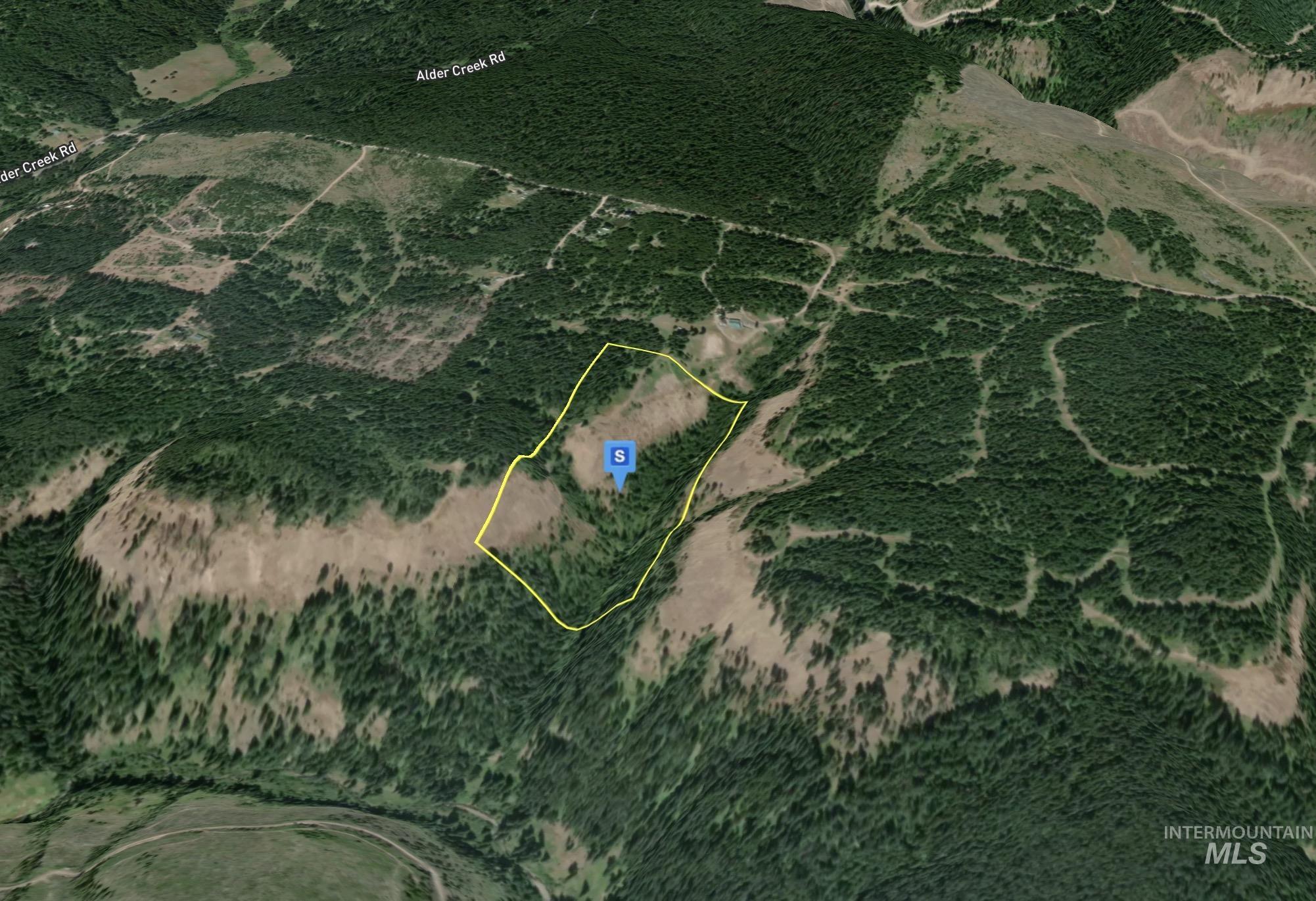 Map / location featuring property boundaries highlighted