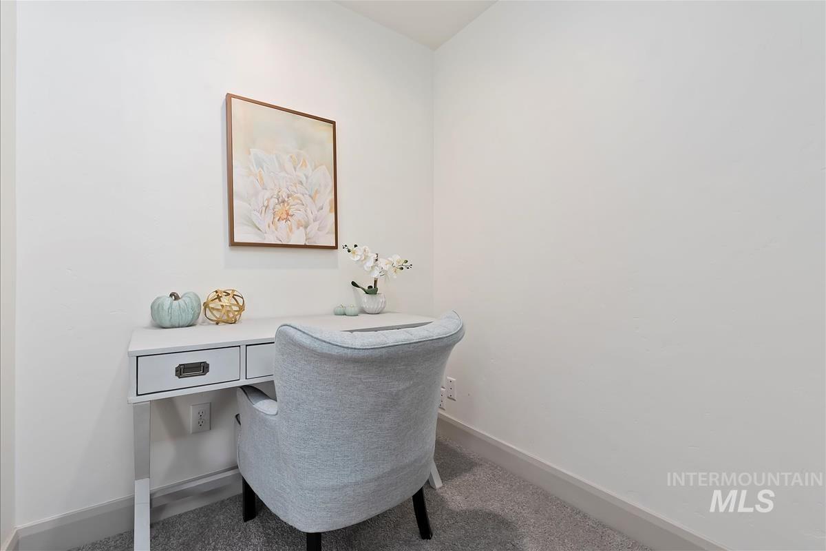 Office space featuring baseboards