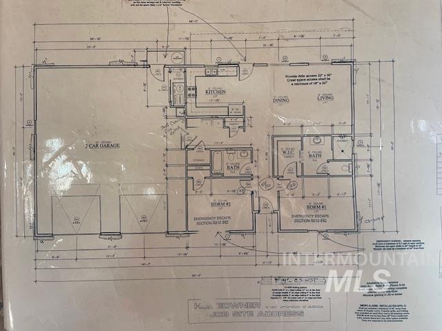 View of home floor plan