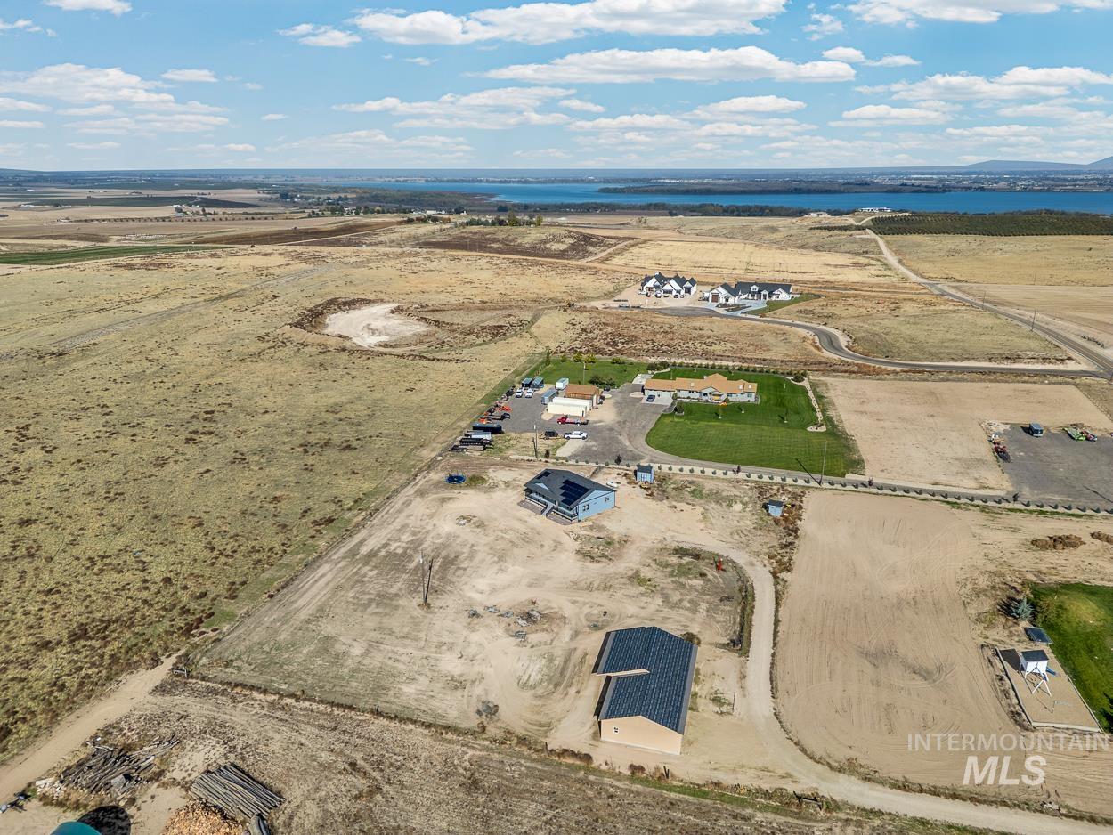 View of rural area featuring a nearby body of water