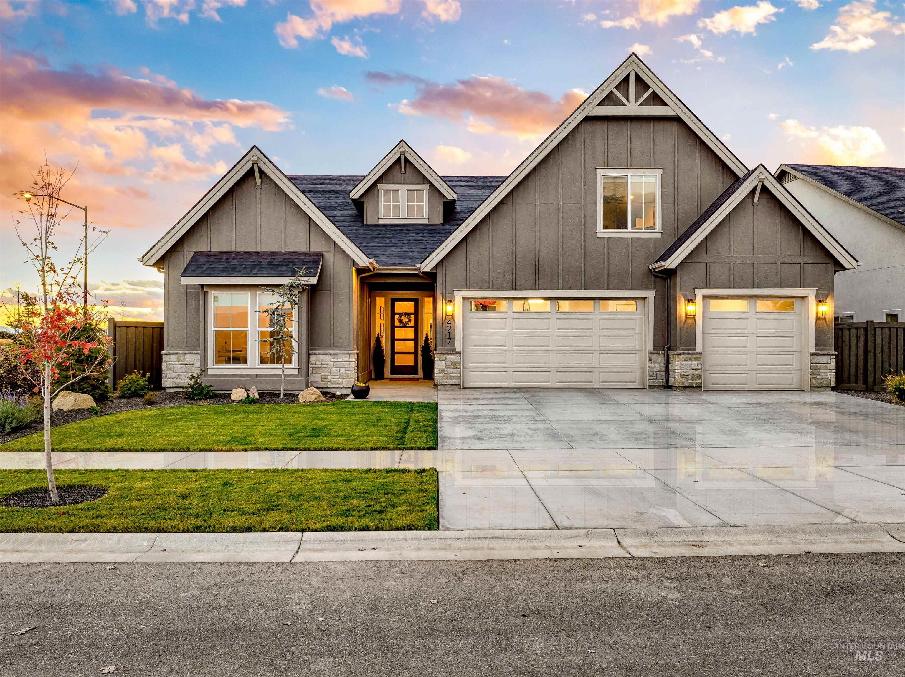 4217 N Bryant Way, Meridian, Idaho 83646-1813, 4 Bedrooms, 3.5 Bathrooms, Residential For Sale, Price $879,777, 98965563