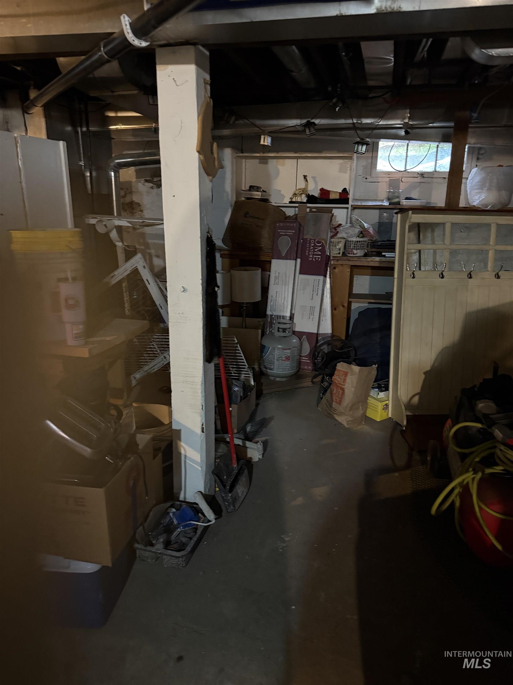 View of basement