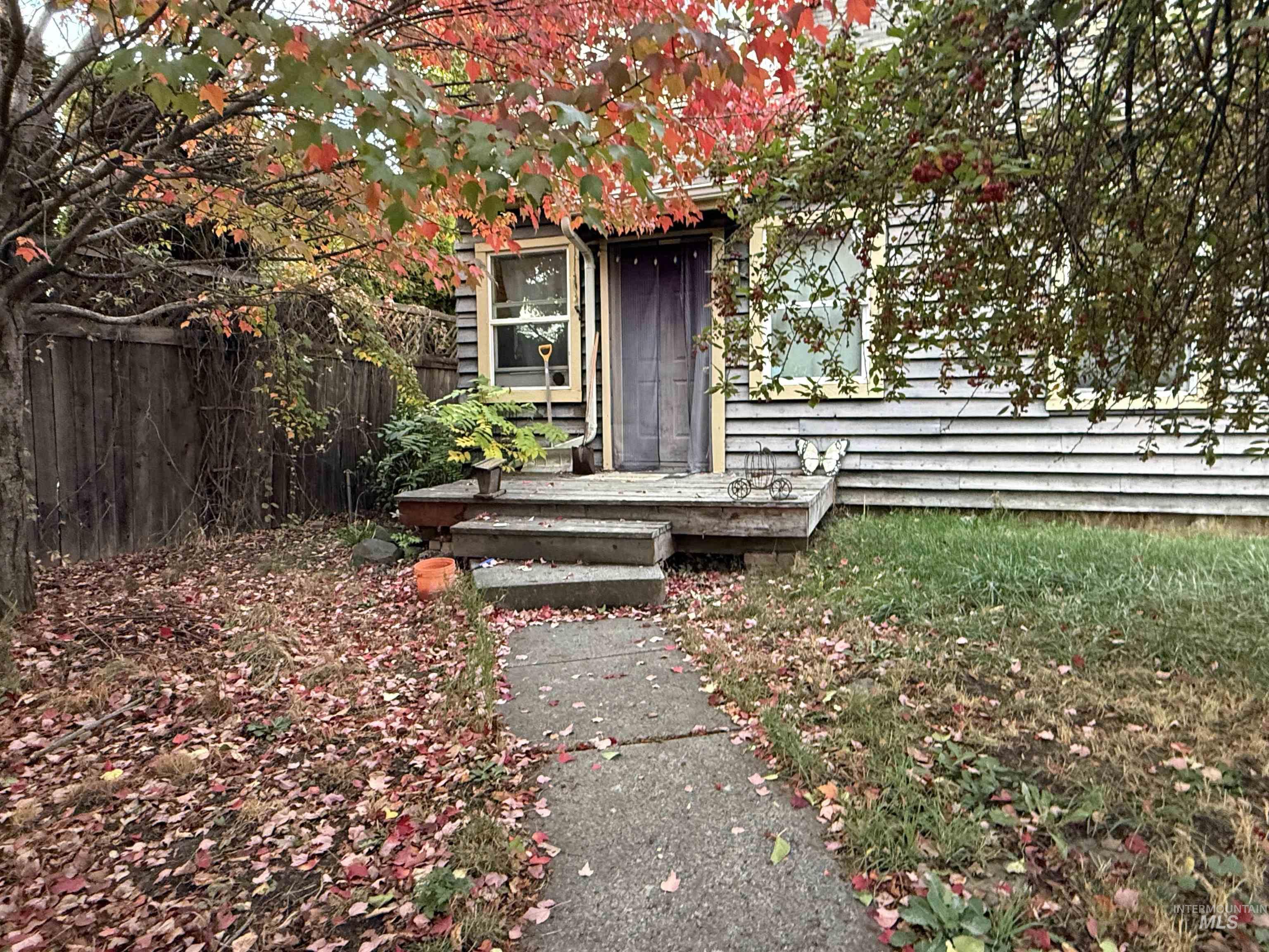 Doorway to property