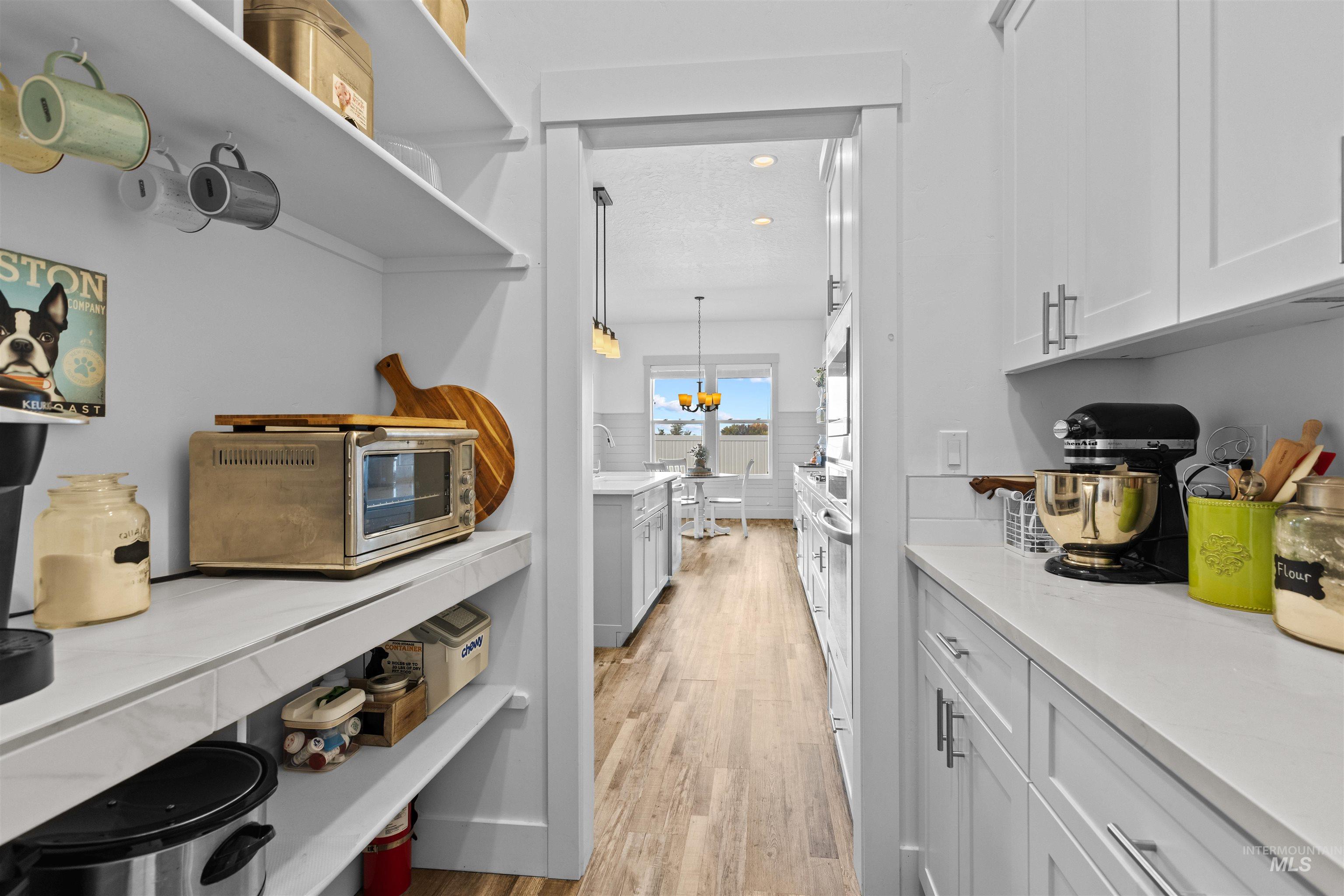 Storage area with a sink