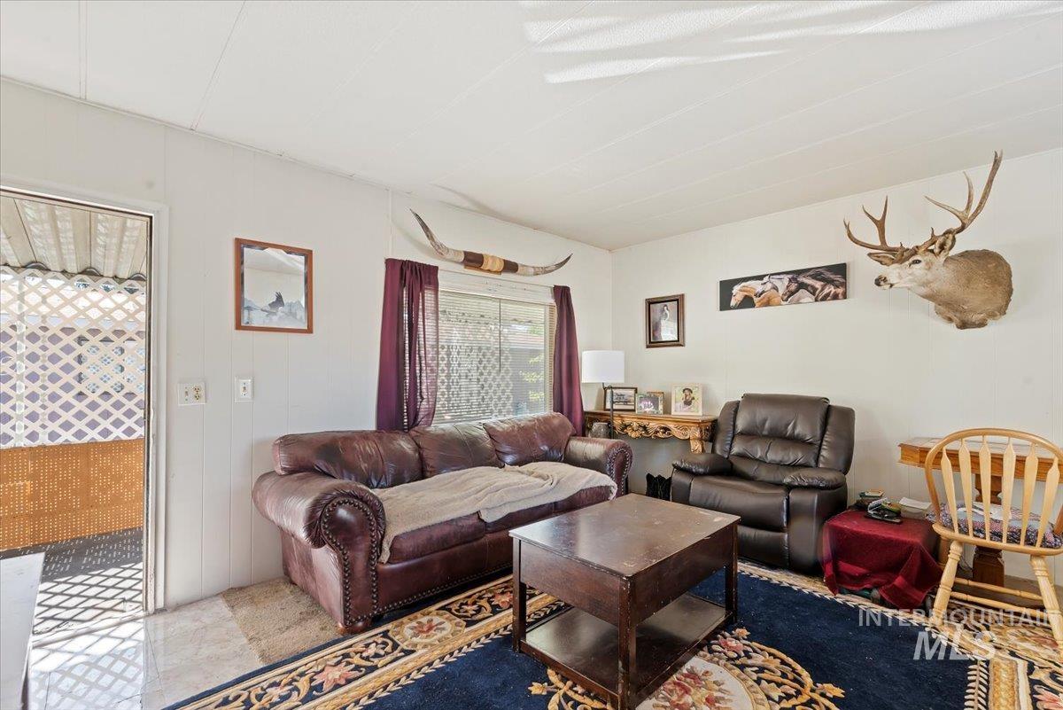 View of living area