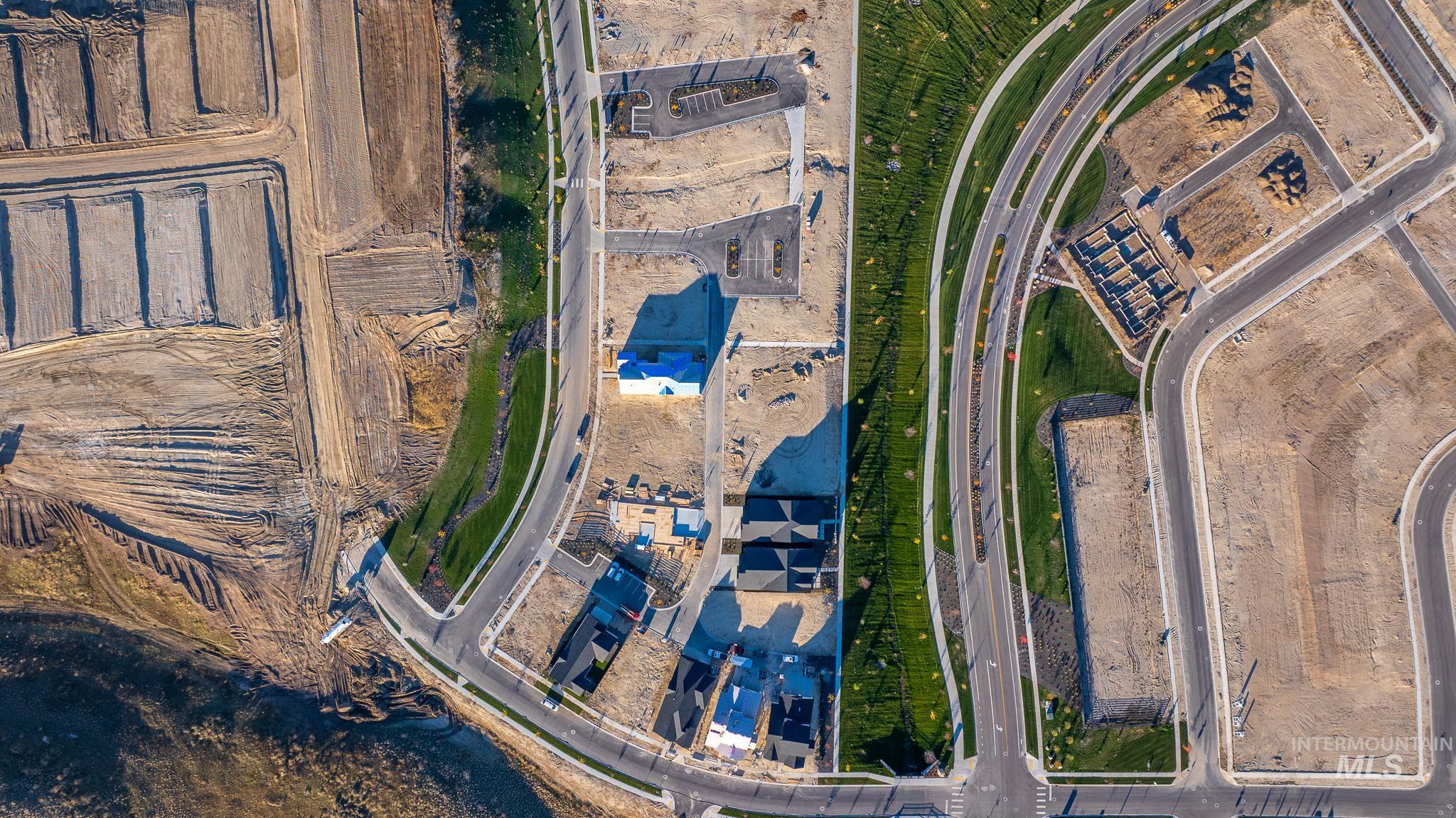 Aerial view of property's location