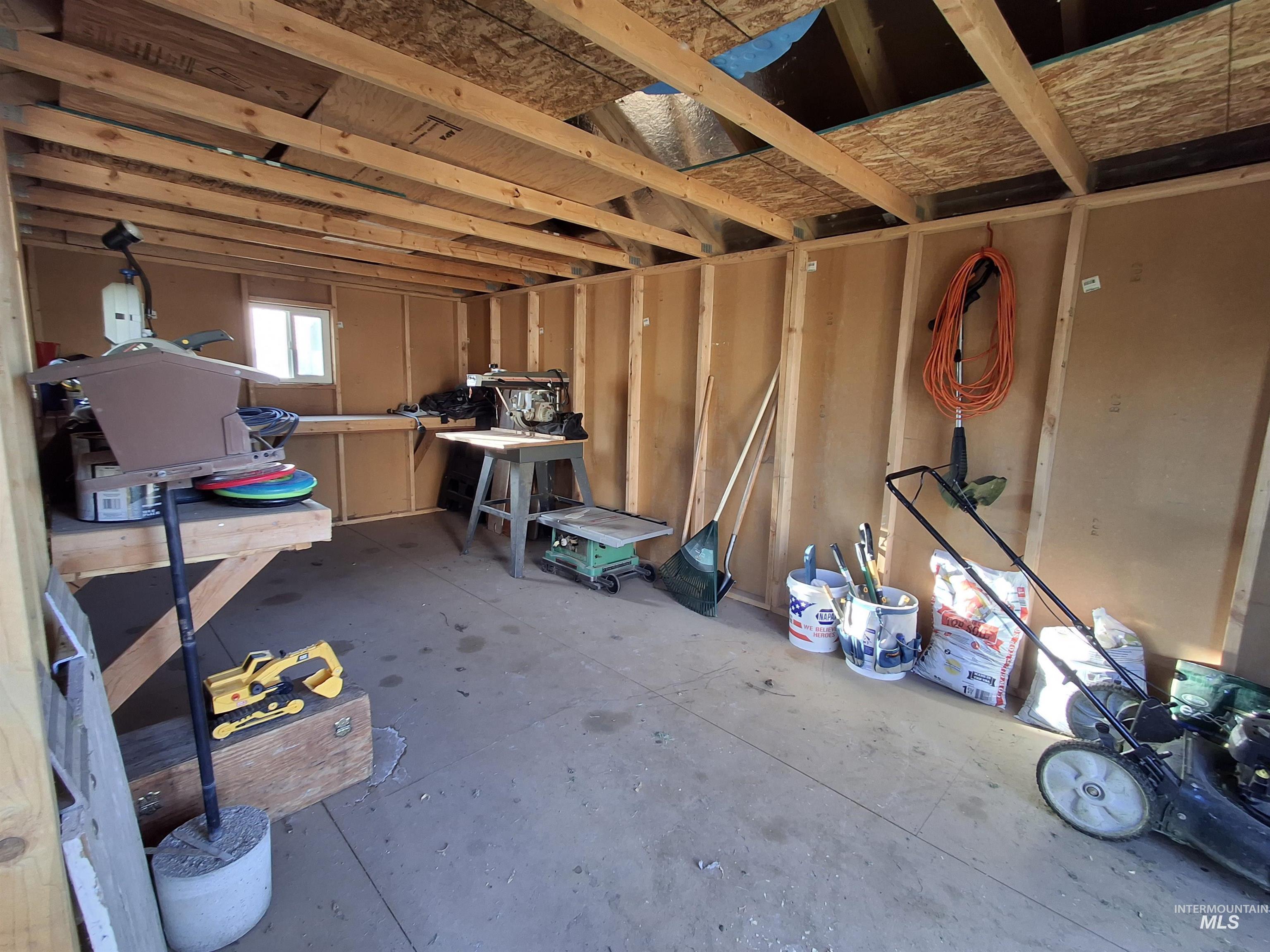 View of storage