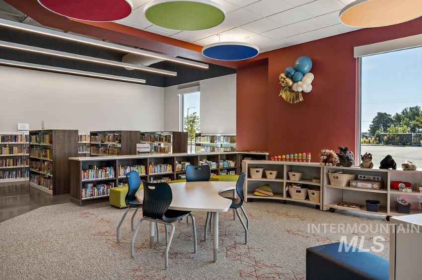 View of rec room